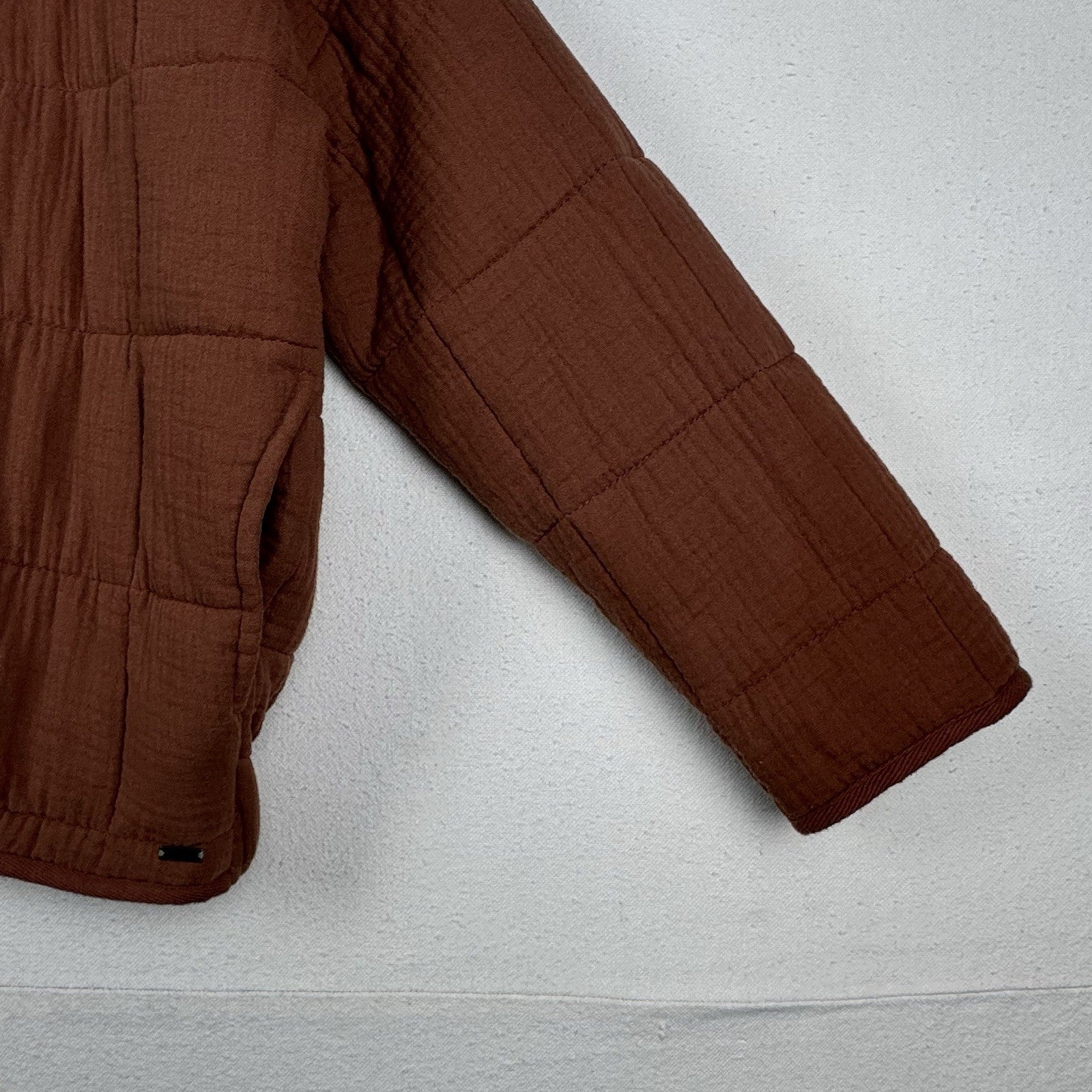 O'Neill Mabeline Women's Quilted Jacket Rustic Brown Size XS