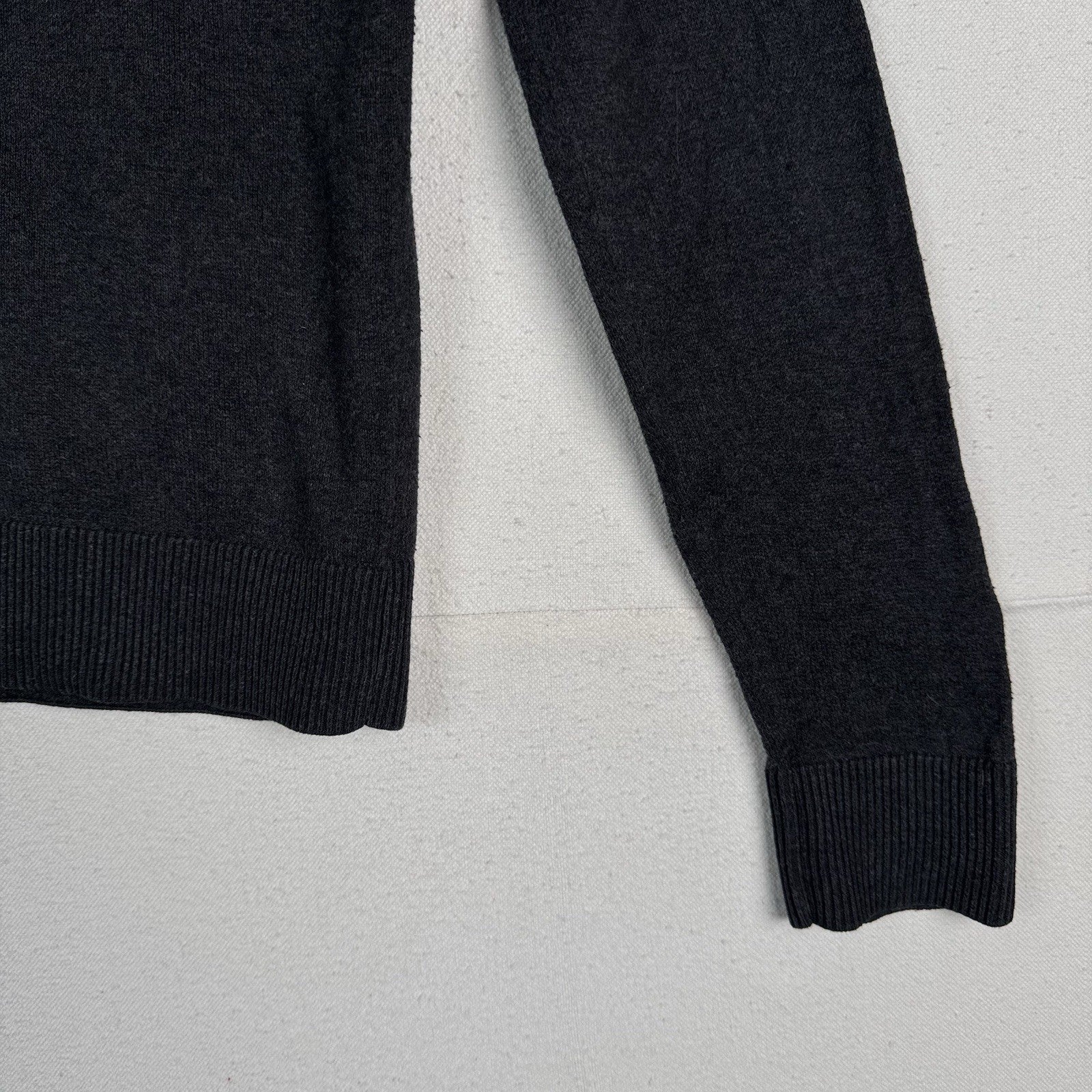A&F Abercrombie & Fitch Women’s Gray Soft Cotton Cashmere Crew Neck Sweater M