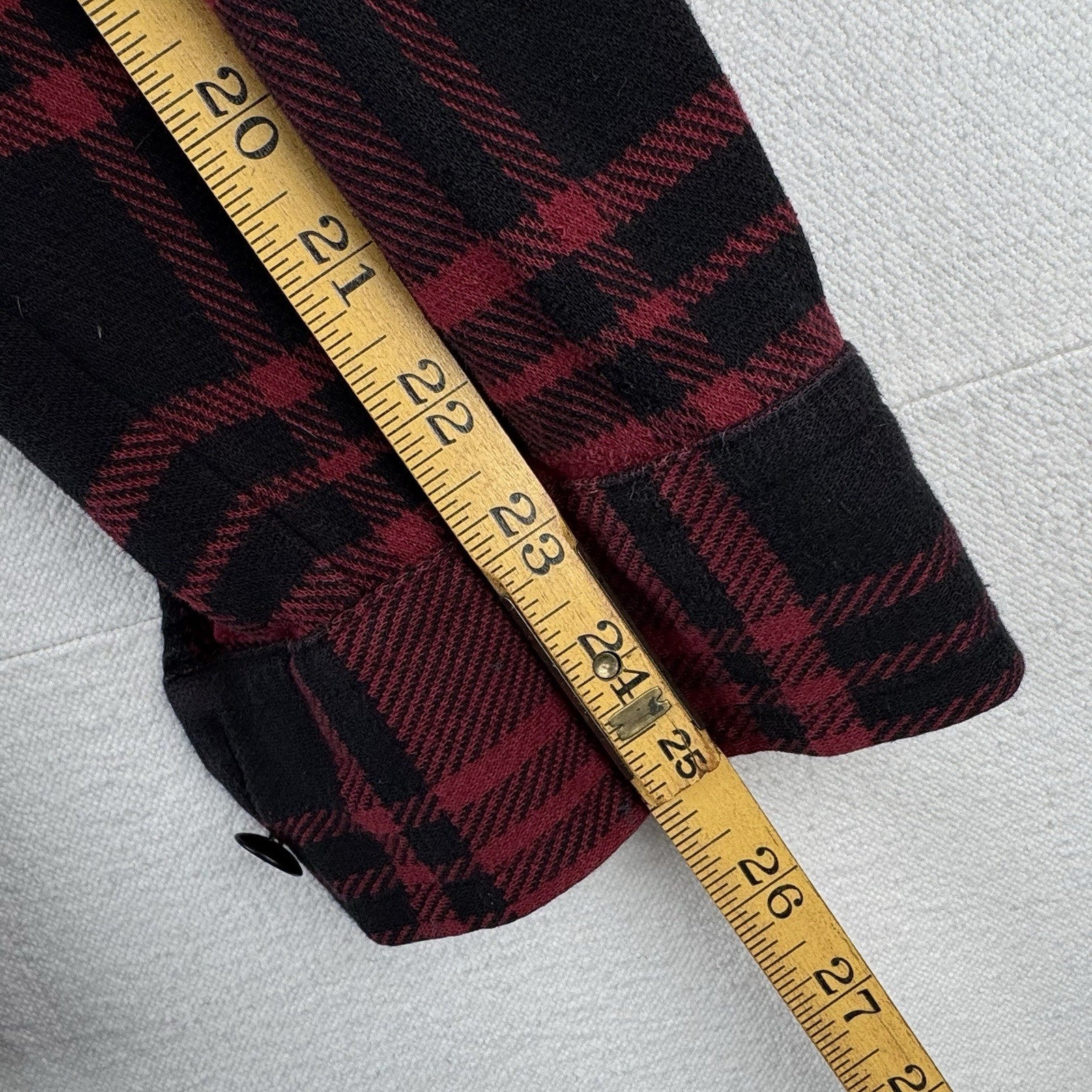 90’s Vtg Polo Sport Ralph Lauren Men’s L Buffalo Plaid Flannel Shirt *Read