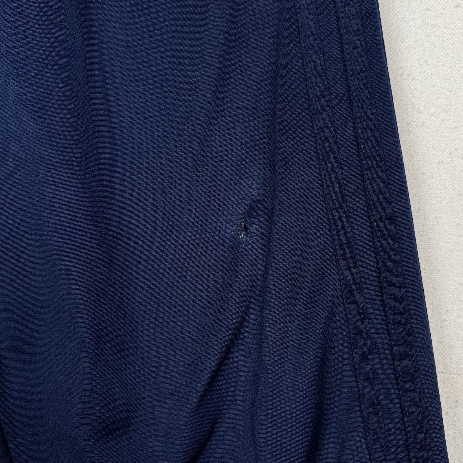 Vintage Adidas Sweatpants Men’s L Navy Gold Logo Tearaway Snap Track Pants