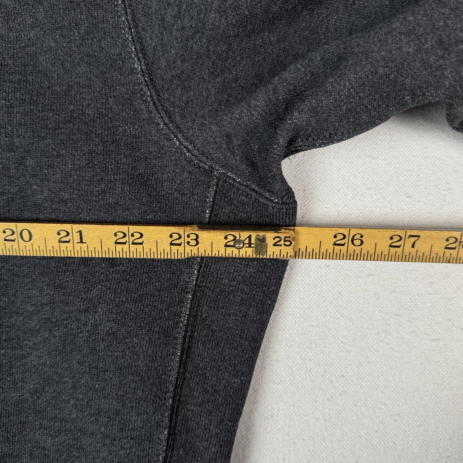 Polo Ralph Lauren Thermal Hoodie Men’s XL Full Zip Gray/Brown Sweatshirt *Read