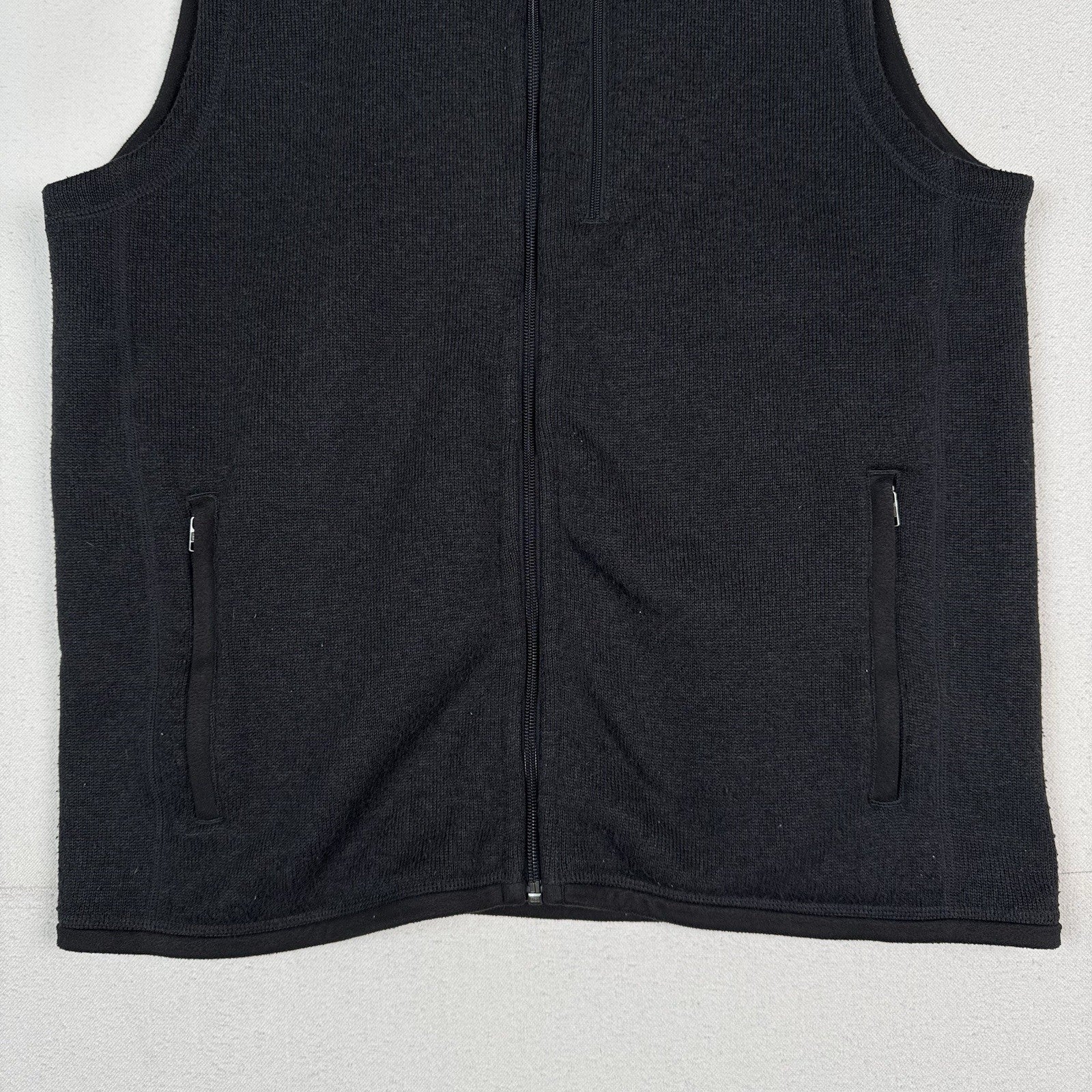 Patagonia Better Sweater Fleece Vest Men’s Large Black Full Zip Sleeveless