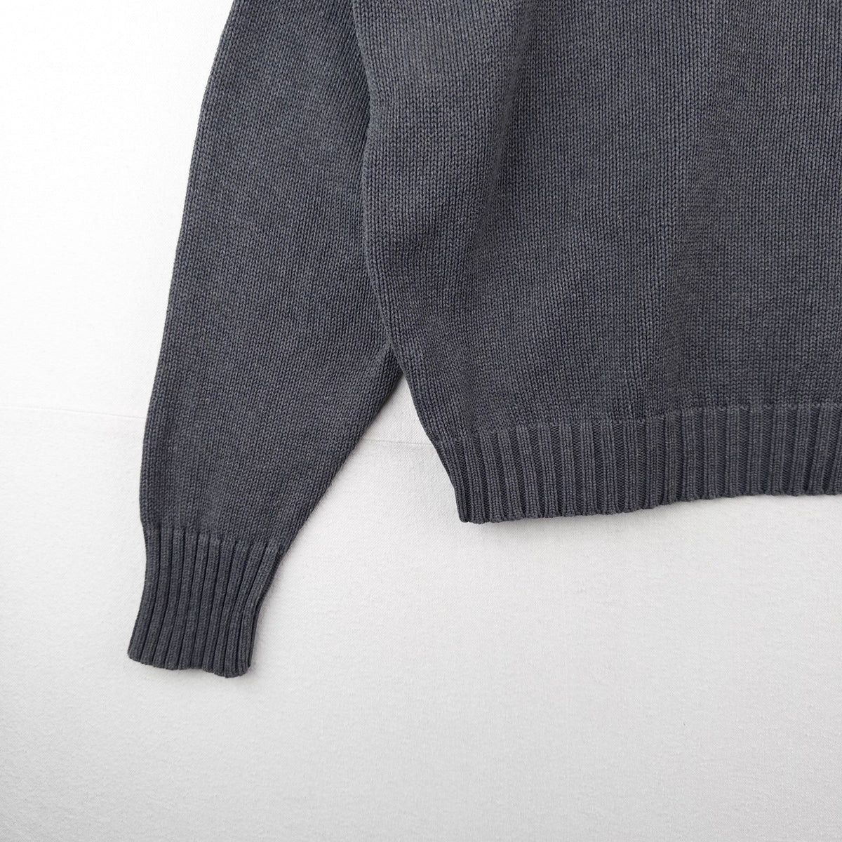 90’s Vintage Polo Ralph Lauren Mens XL Sweater Gray Knit Crew Neck *Read