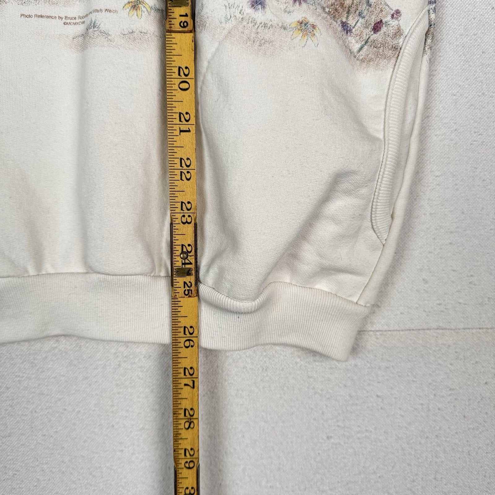 Vtg Artisan Cardigan Lighthouse Beach Sweatshirt Great Lake Pockets 2XL Made USA