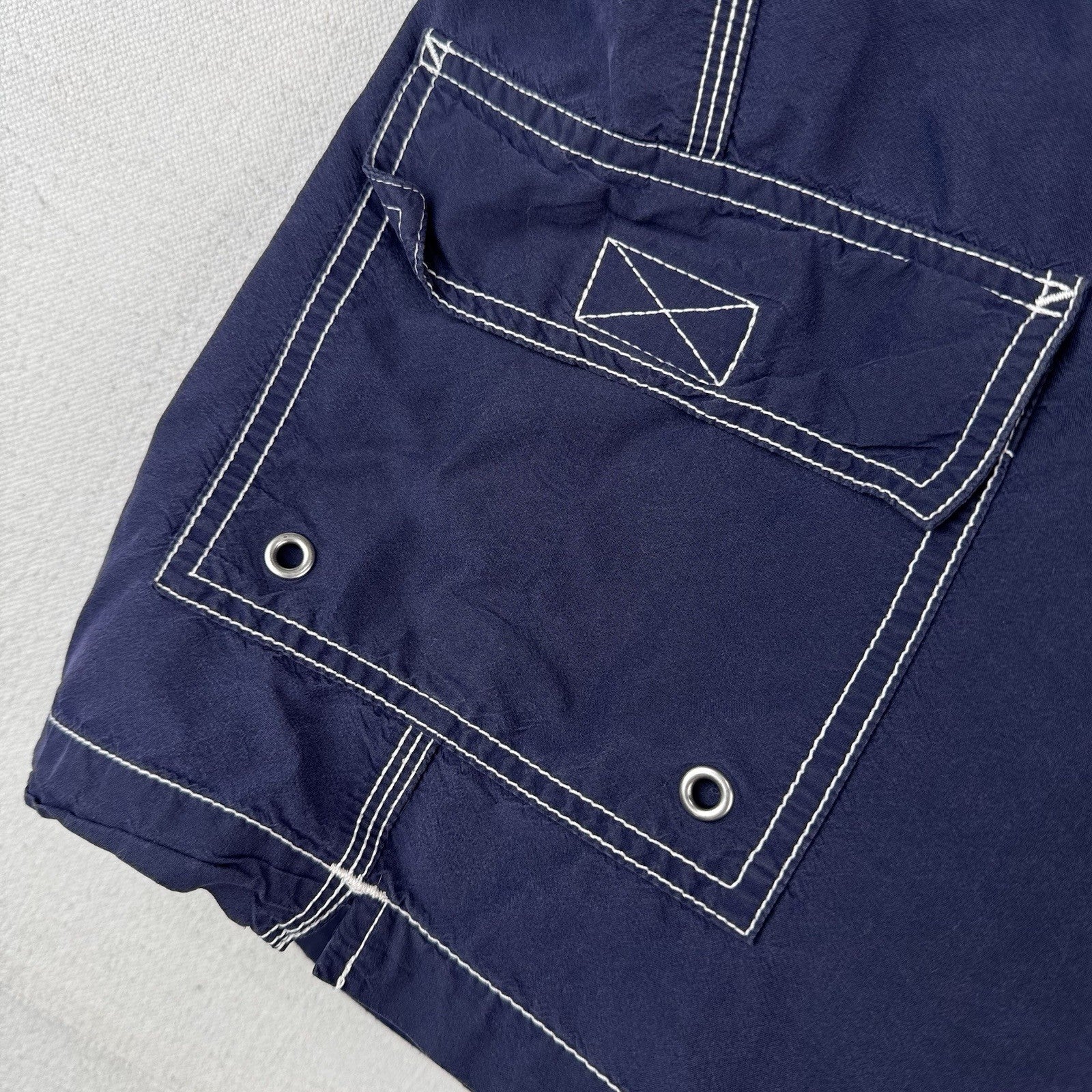 90’s Vintage Polo Ralph Lauren Board Shorts Size 2XL Embroidered Polo Player 9”