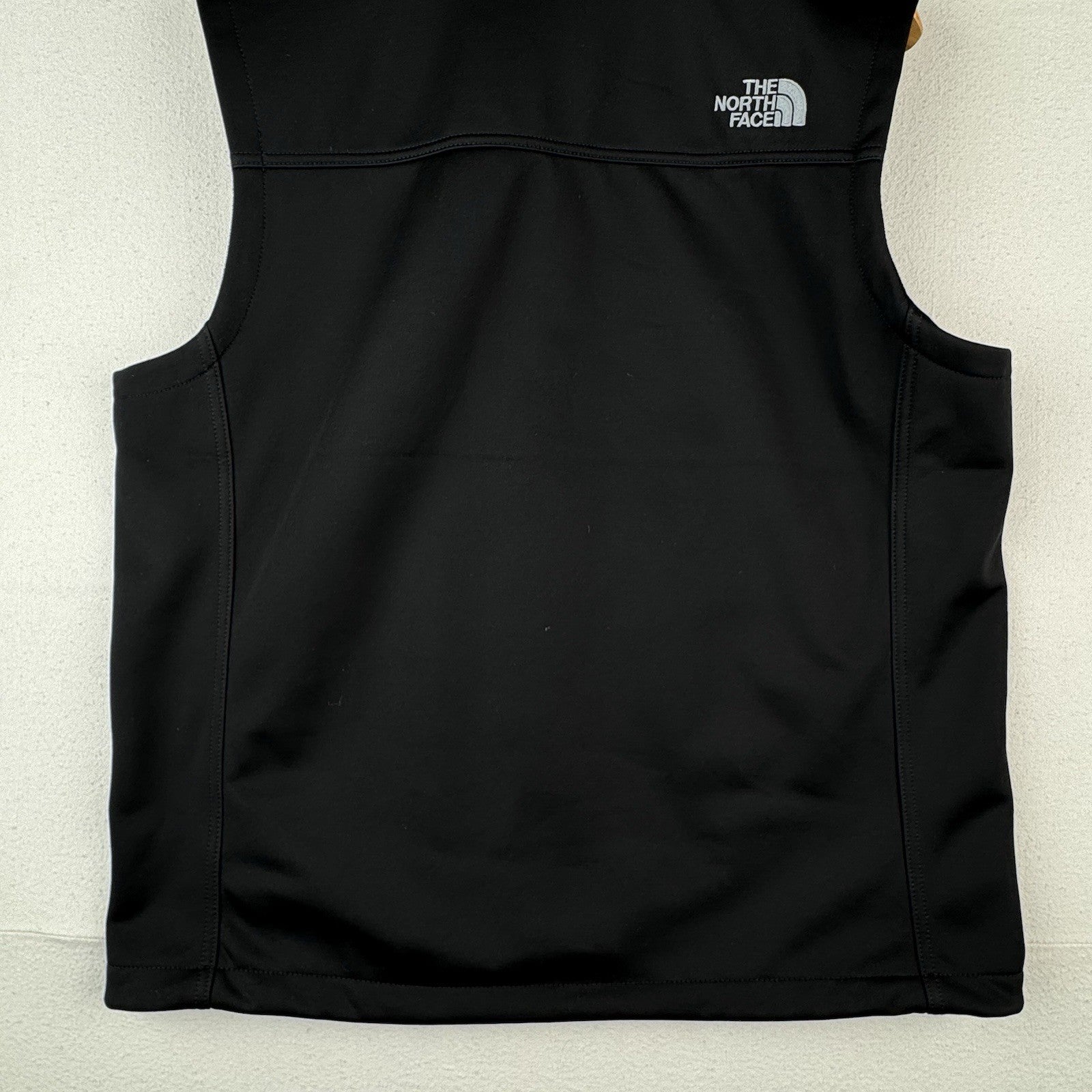 Key Bank North Face Windwall Vest Mens XL Black Full Zip Investment Finance Bank