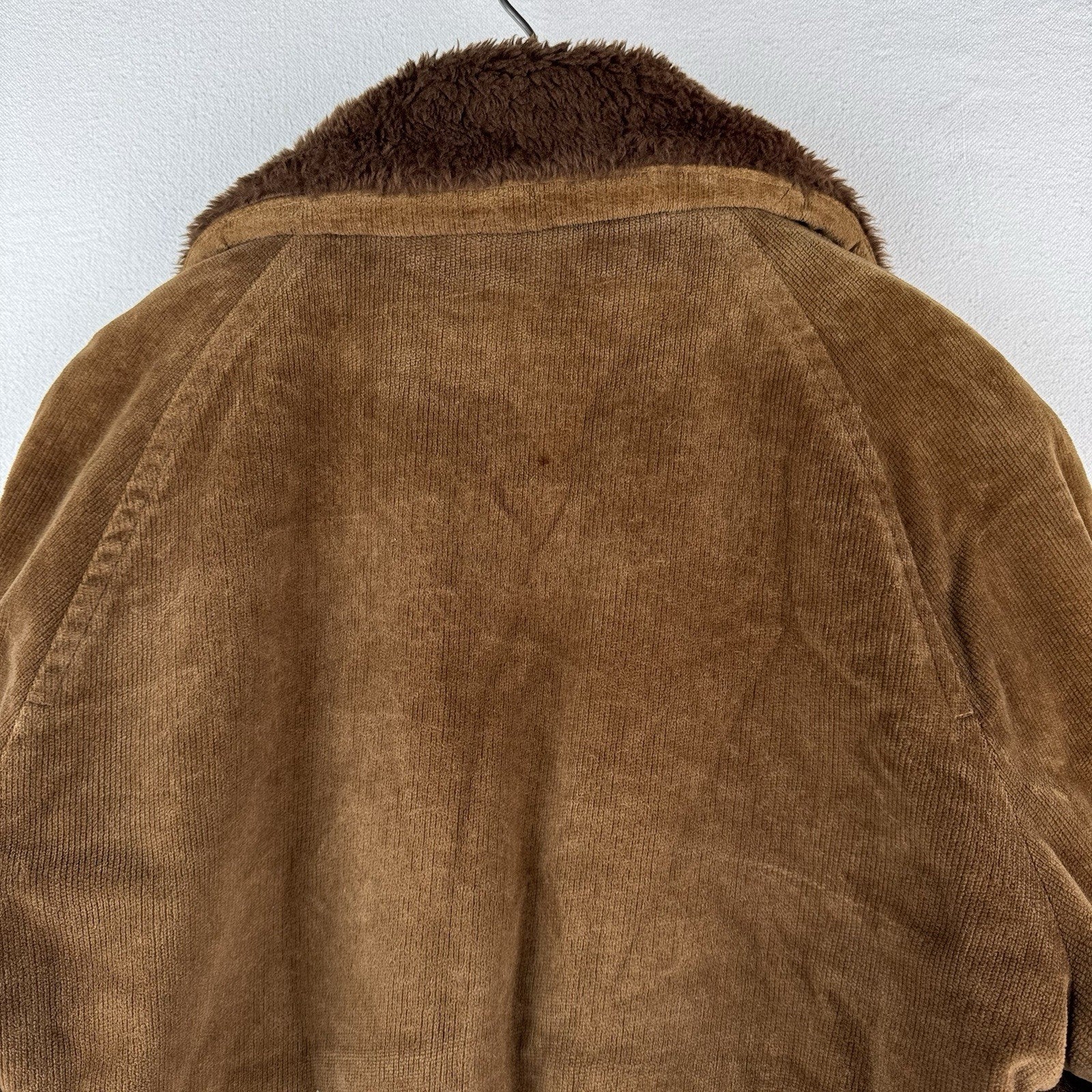 60’s 70’s Vtg Gordon Ferguson Field & Stream Mens 46 Corduroy Belted Overcoat