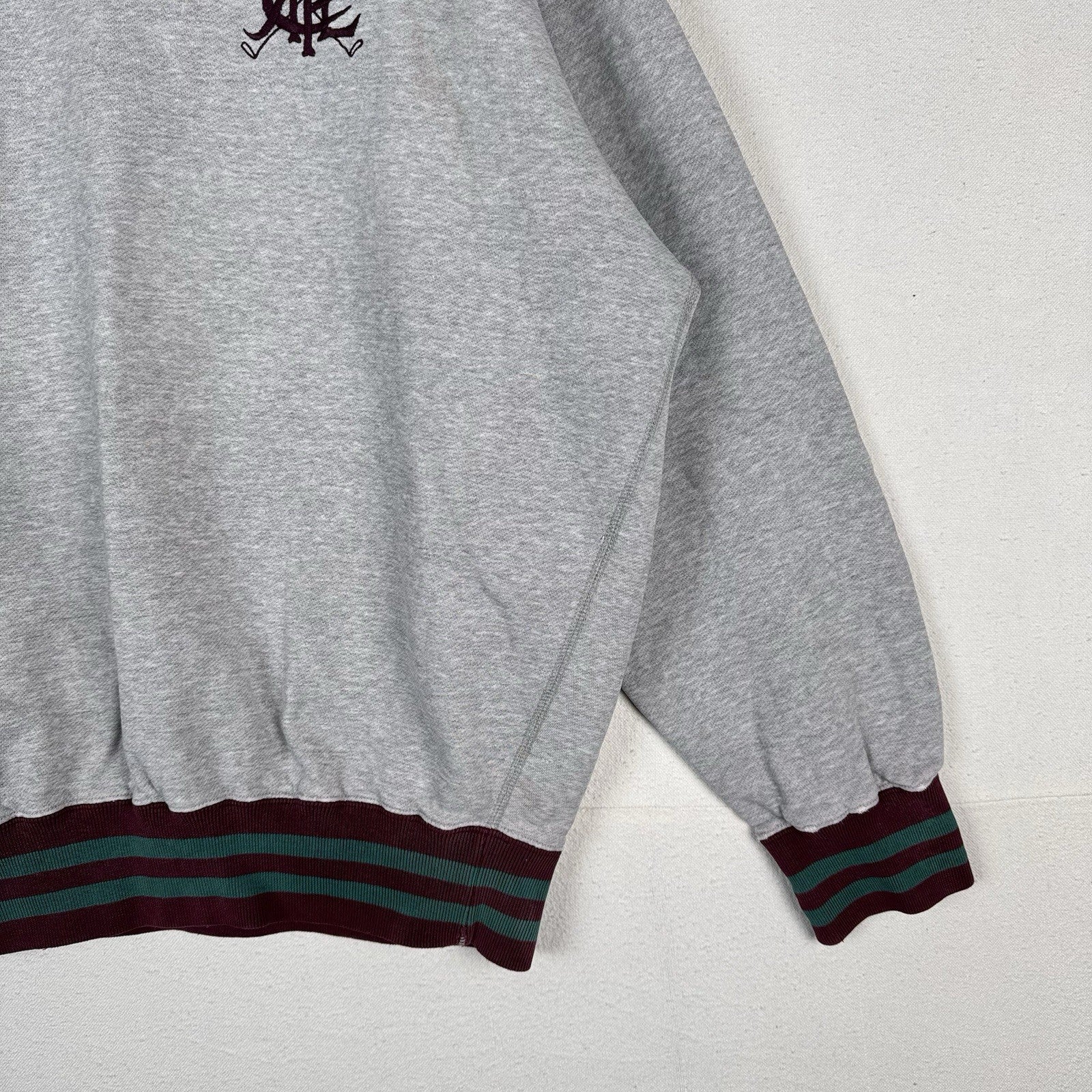 80’s Vintage Ralph Lauren Men’s XL Scribble Logo Sweatshirt Turtleneck *Read