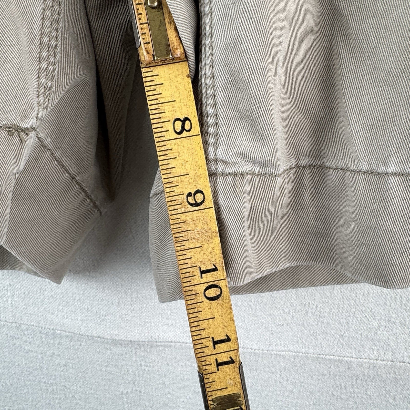 Vtg Polo Ralph Lauren Chino Classic Cargo Shorts Vintage Tan Khaki Men’s 34x10
