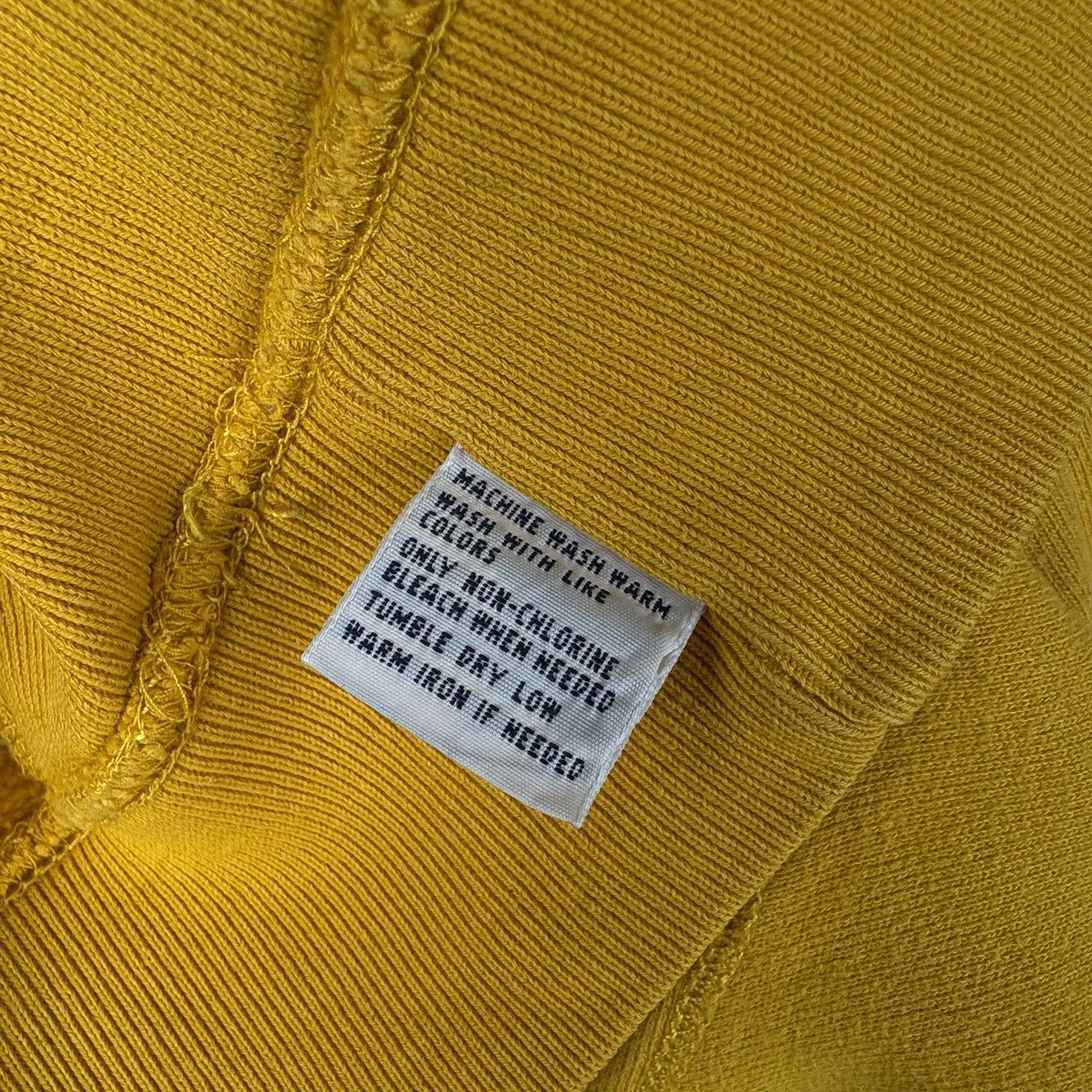 Vintage 90’s Polo Ralph Lauren Pony Sweatshirt Crewneck Size M Yellow *Read