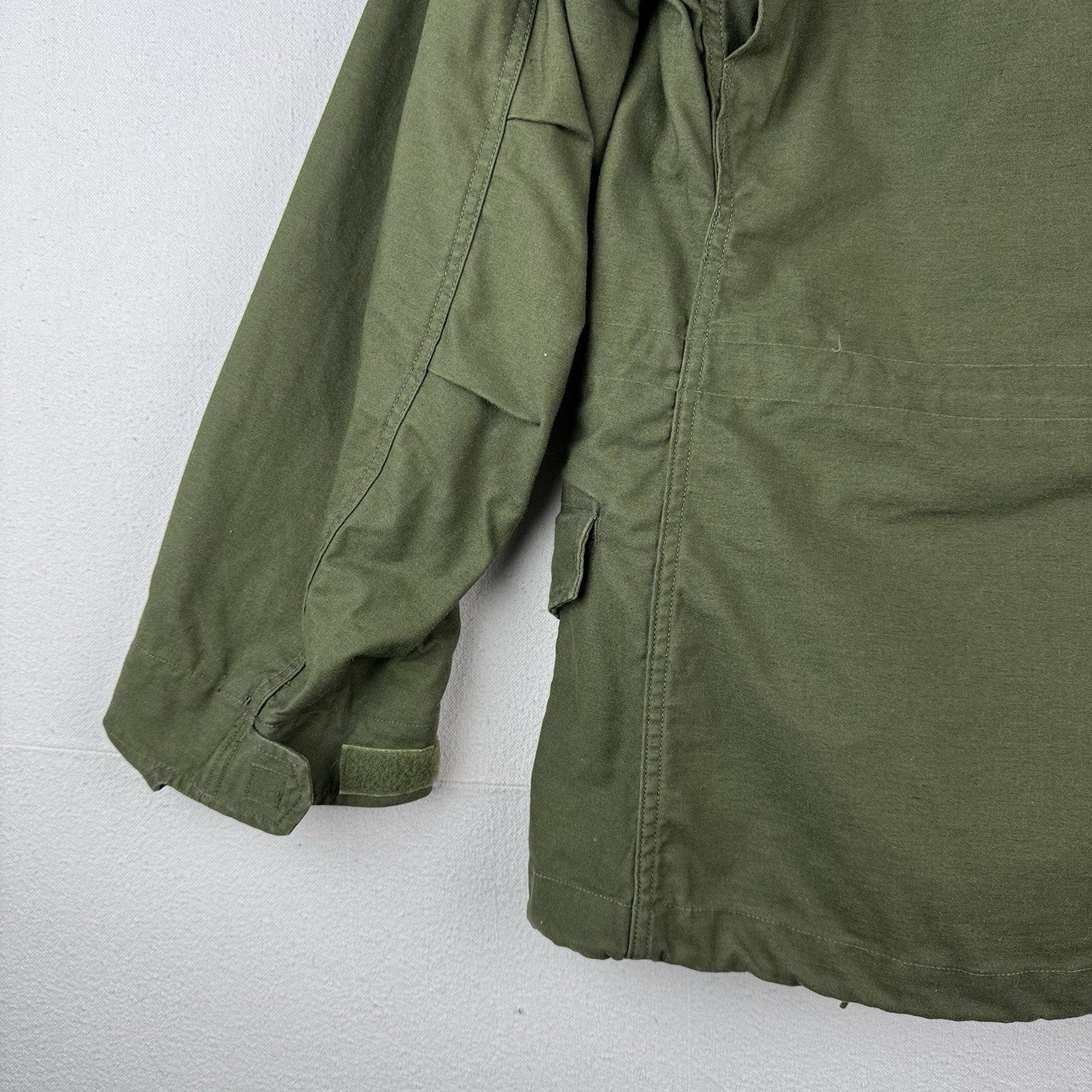70’s Vtg Military Cold Weather Field Coat Jacket Size X-Small Regular OG-107