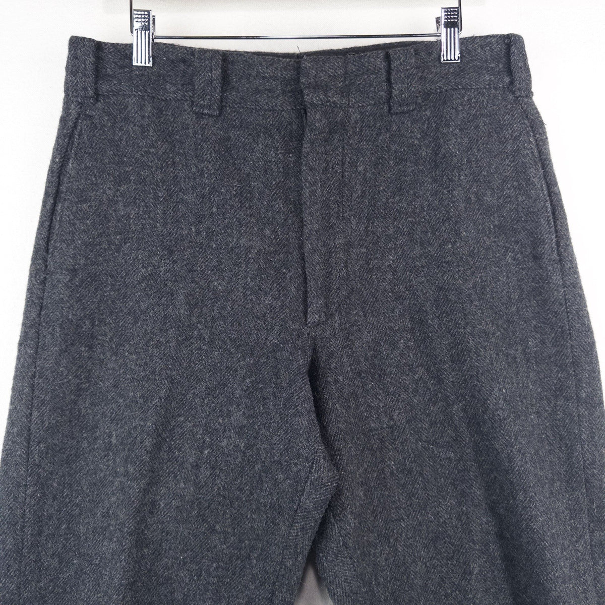 60’s Vtg Woolrich Malone Field Pants 32x32 Wool Heather Gray Nylon Cuff USA