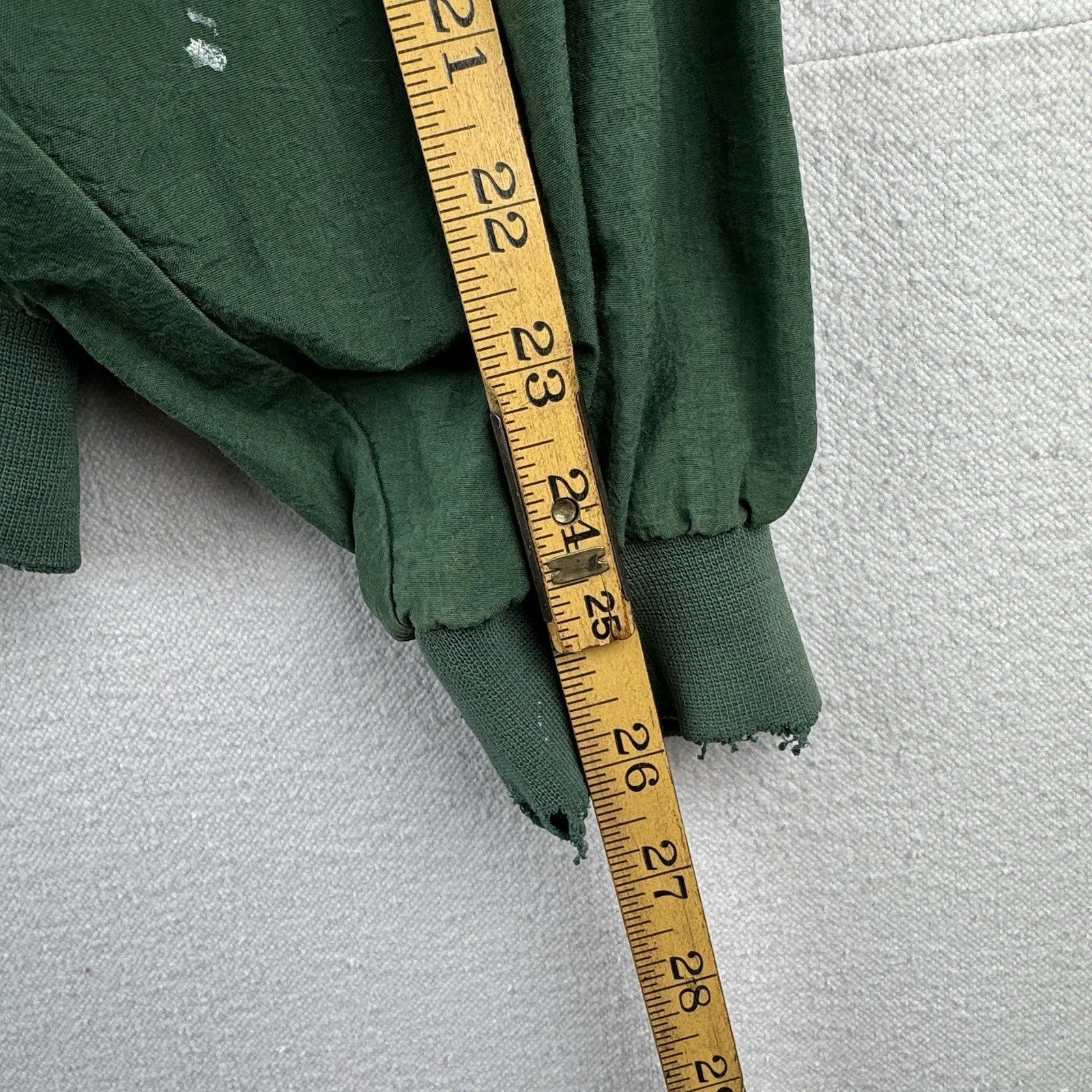 Vtg Slazenger Augusta Golf Shop Masters Windbreaker/Pullover Crewneck Green XL