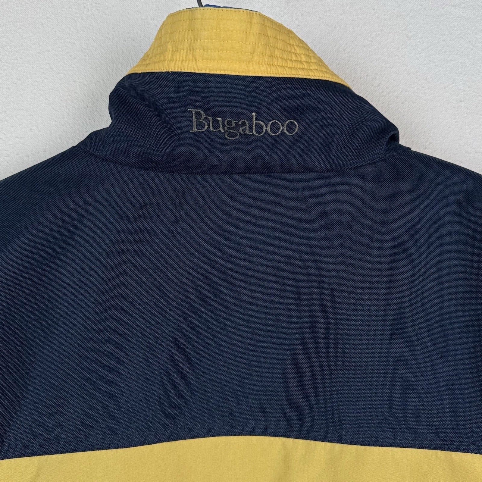 Columbia Bugaboo Jacket Men Size XL Full Zip Blue Yellow - Outer Shell Only