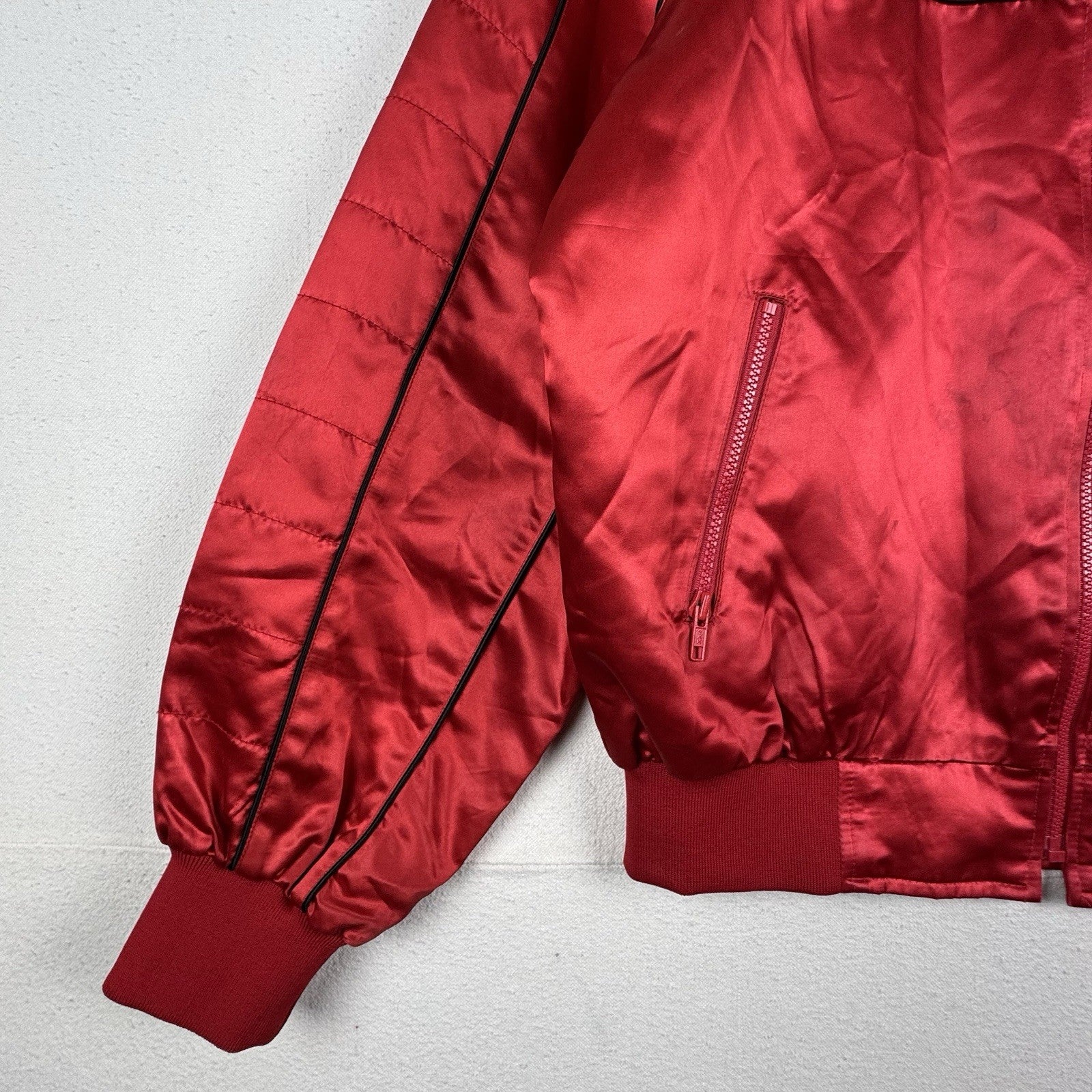 Mike Tyson 1986 Berbick Boxing Fight Jacket Large Vintage Rare Paul *read notes