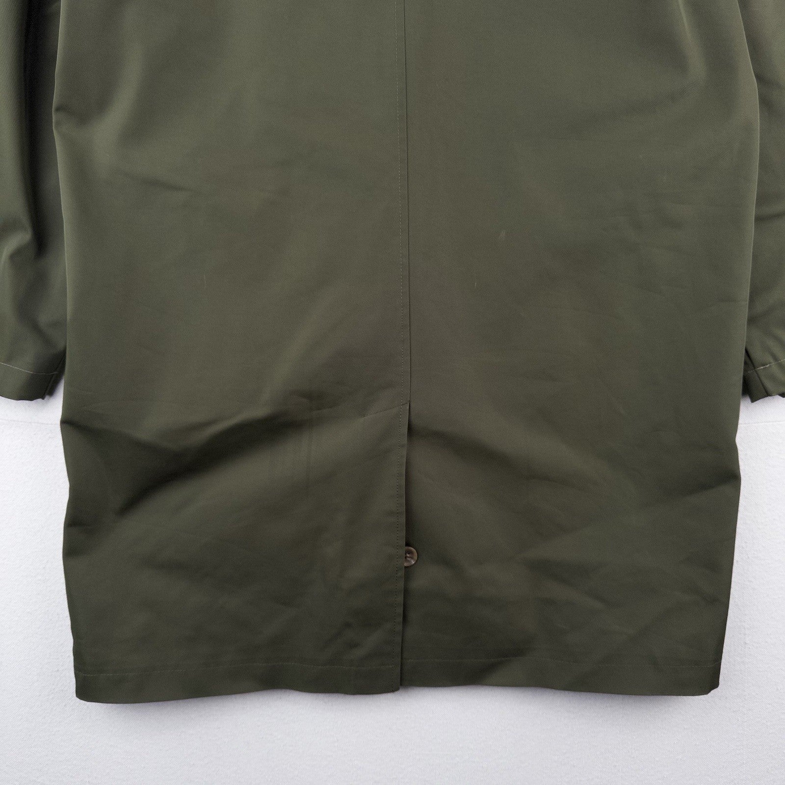 Gap Mac Rain Coat Olive Green Men’s M Relaxed Fit Water Resistant Wind Proof