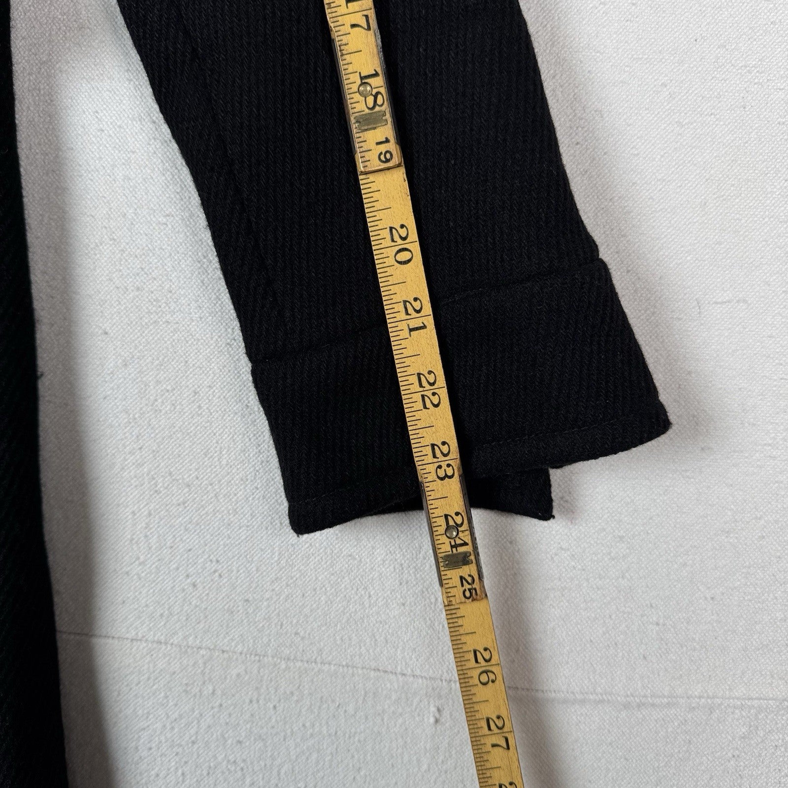 Banana Republic Women’s XS Black Wool Blazer Coat Snap Closure Tailored