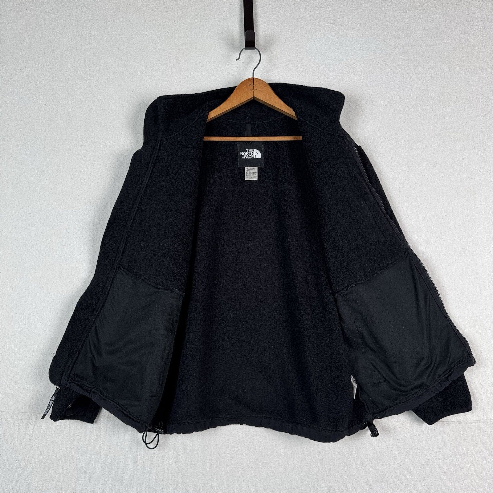 Vintage The North Face Denali Jacket Womens Black Small Fleece Full Zip Polartec