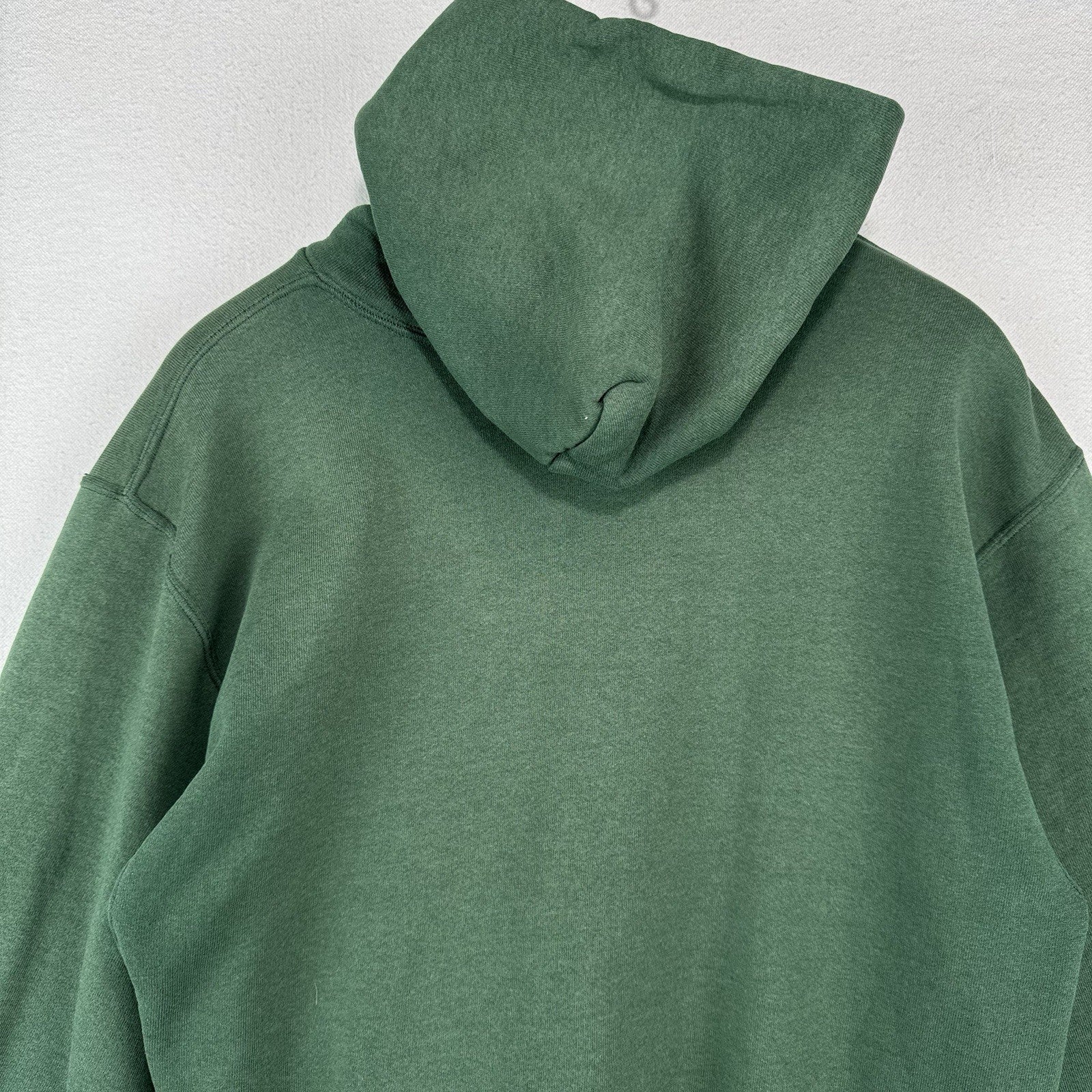 90’s Vtg Ponchatoula Greenwave Men’s M Hoodie Sweatshirt Green *Sunfaded