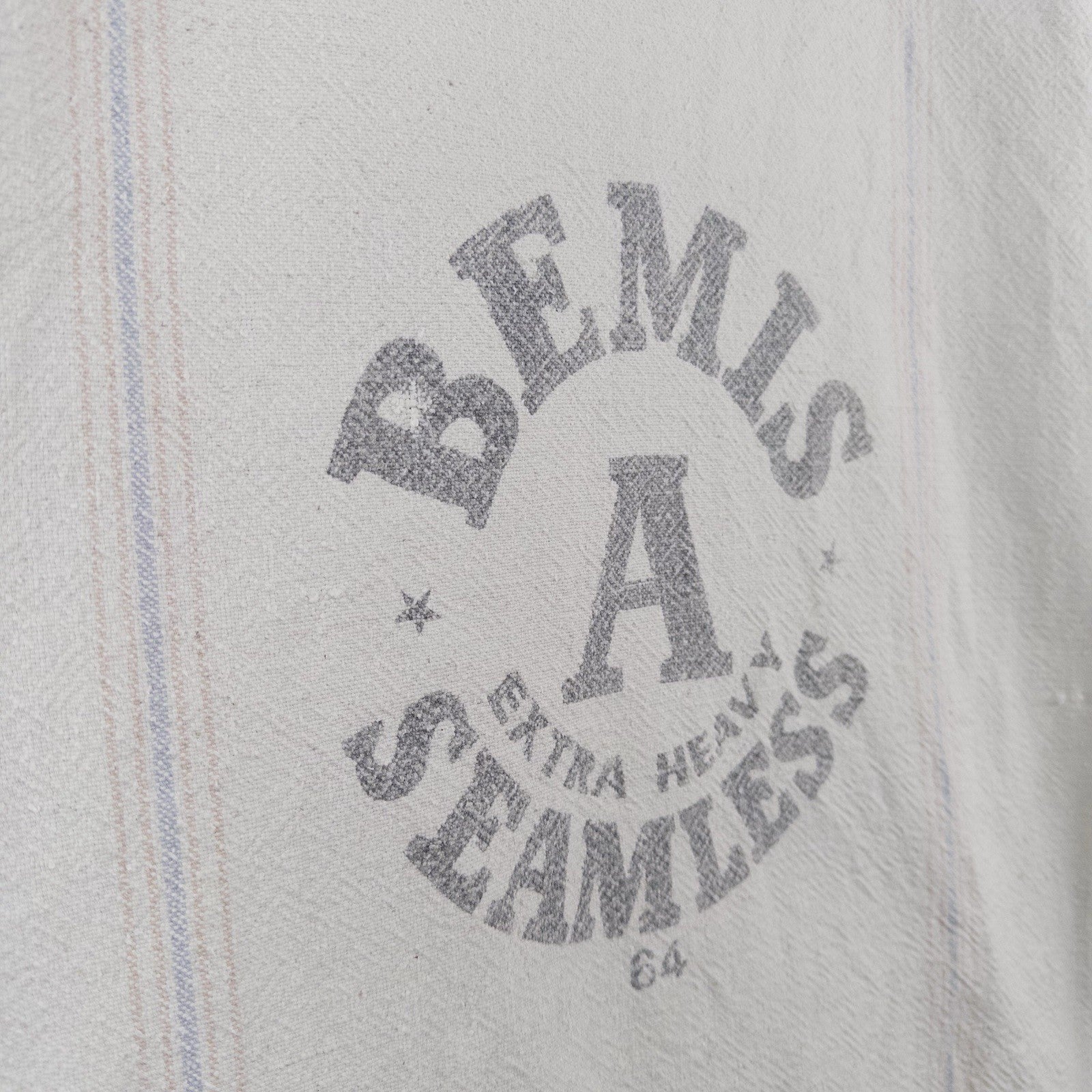 40’s Vtg Authentic Bemis “A” Grain Sack Work Chore Jacket XL (48)