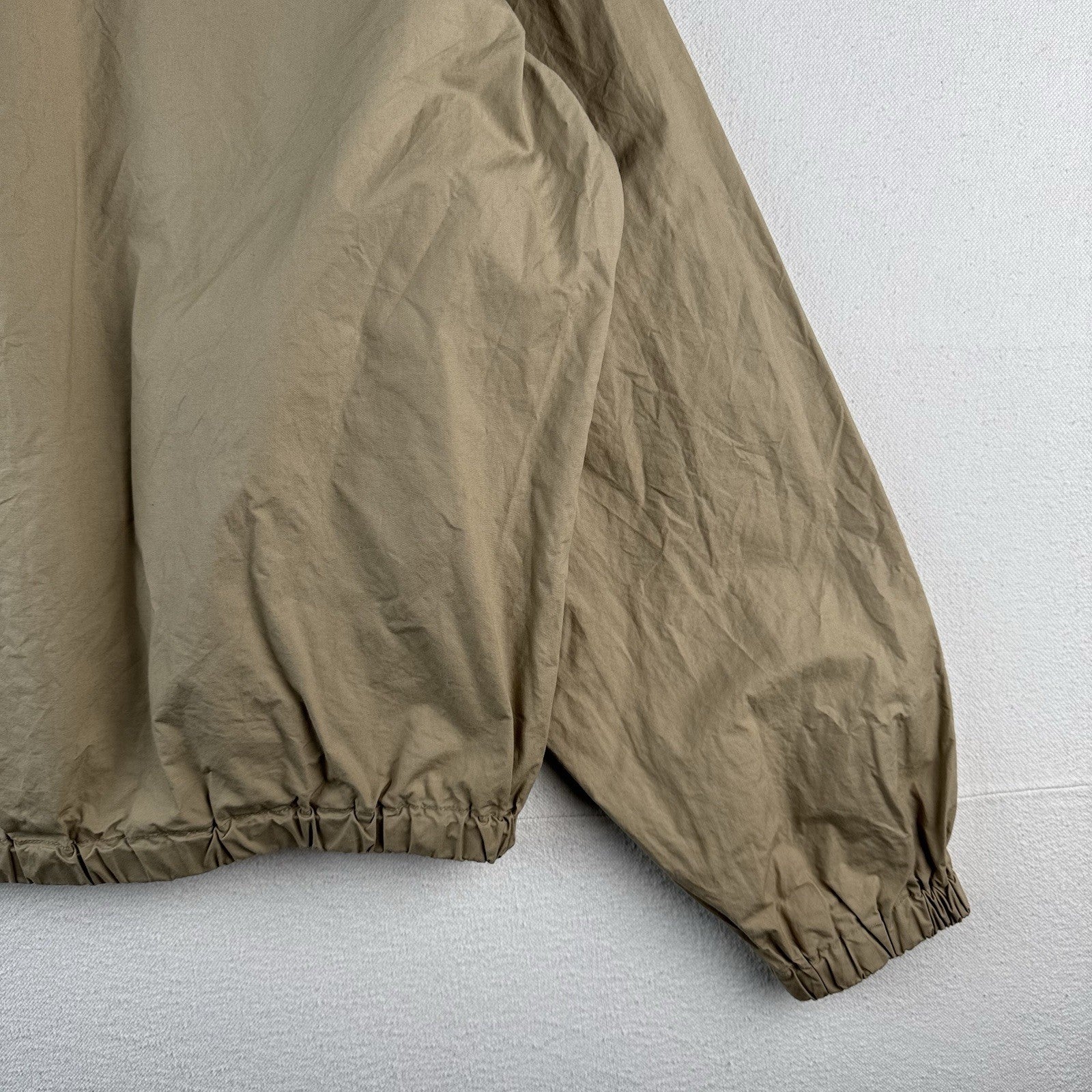 90’s Vintage Polo Ralph Lauren Men’s XL Unlined Harrington  Jacket Beige Tan