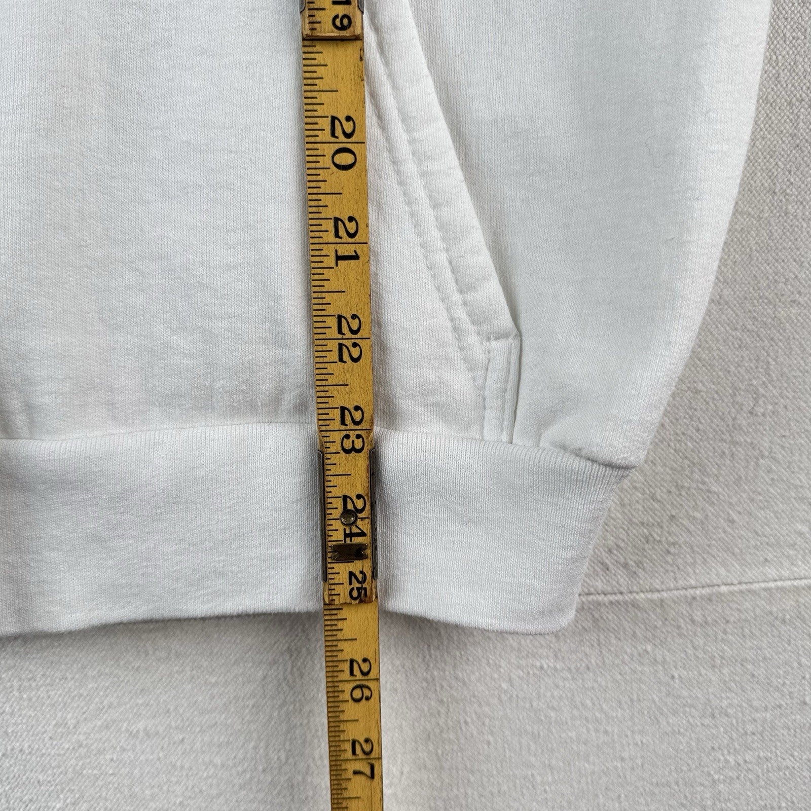 Vintage Cedar Point Marina Fleece Cardigan Men’s Large Nautical Flags White