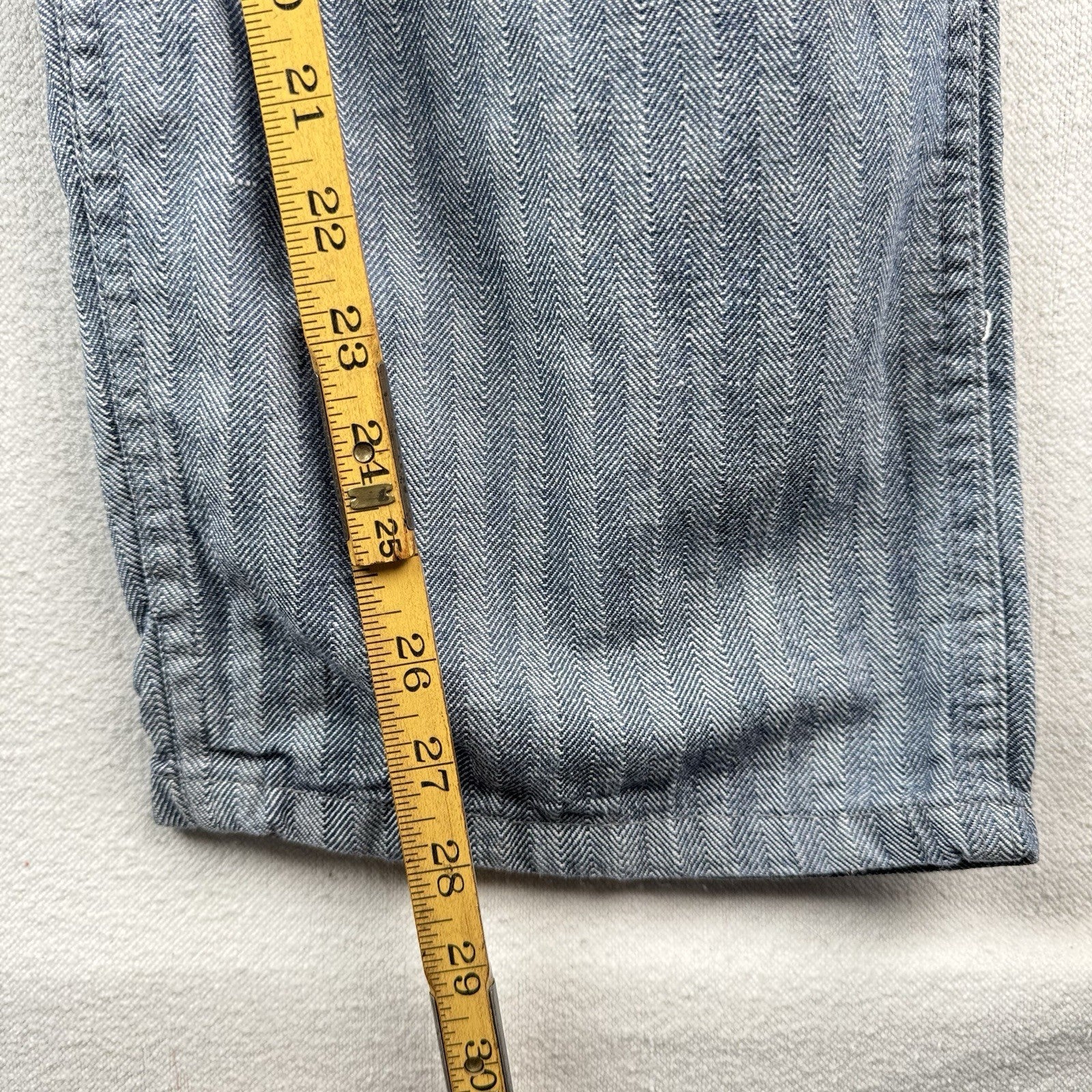 50/60s Vtg Big Smith Hickory Herringbone Coveralls Union Made in USA 40/42 Short