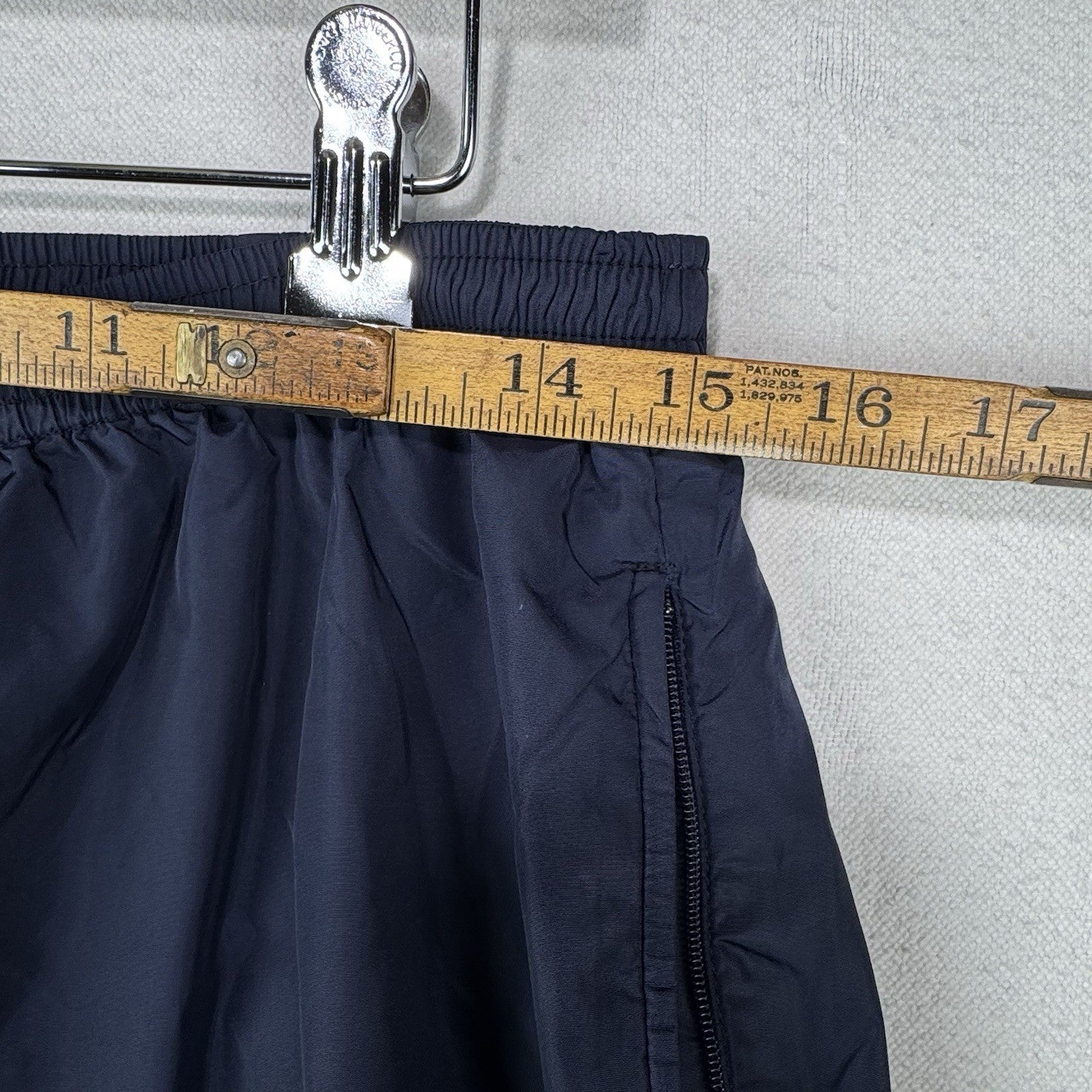 Vintage Lauren Ralph Lauren Track Pants Women’s M Blue Windbreaker Ankle Zip