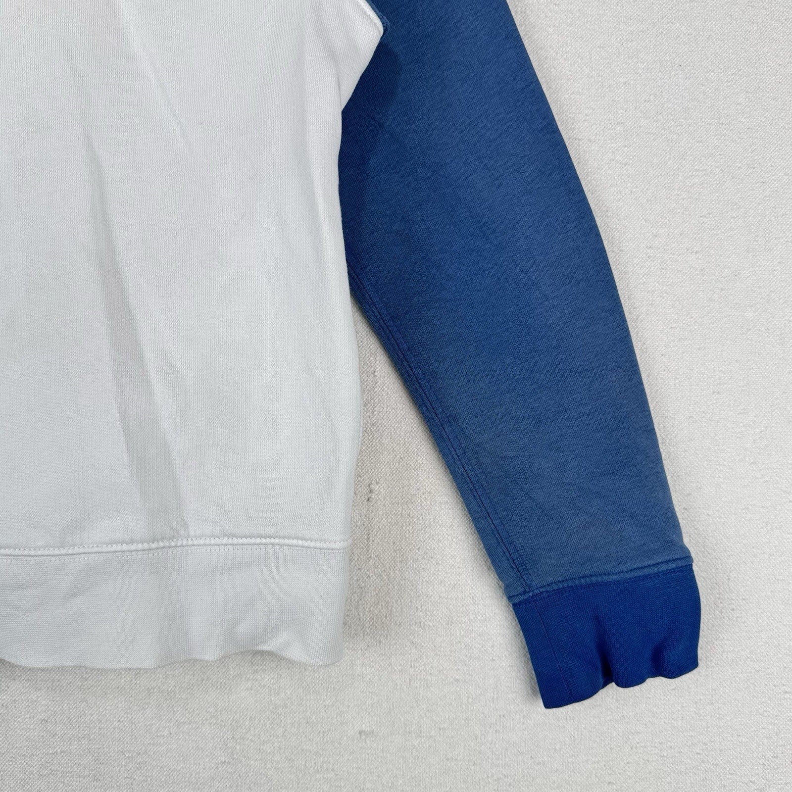 Polo Ralph Lauren Kids L 14-16 Polo Bear Colorblock Fleece Hoodie White *Read