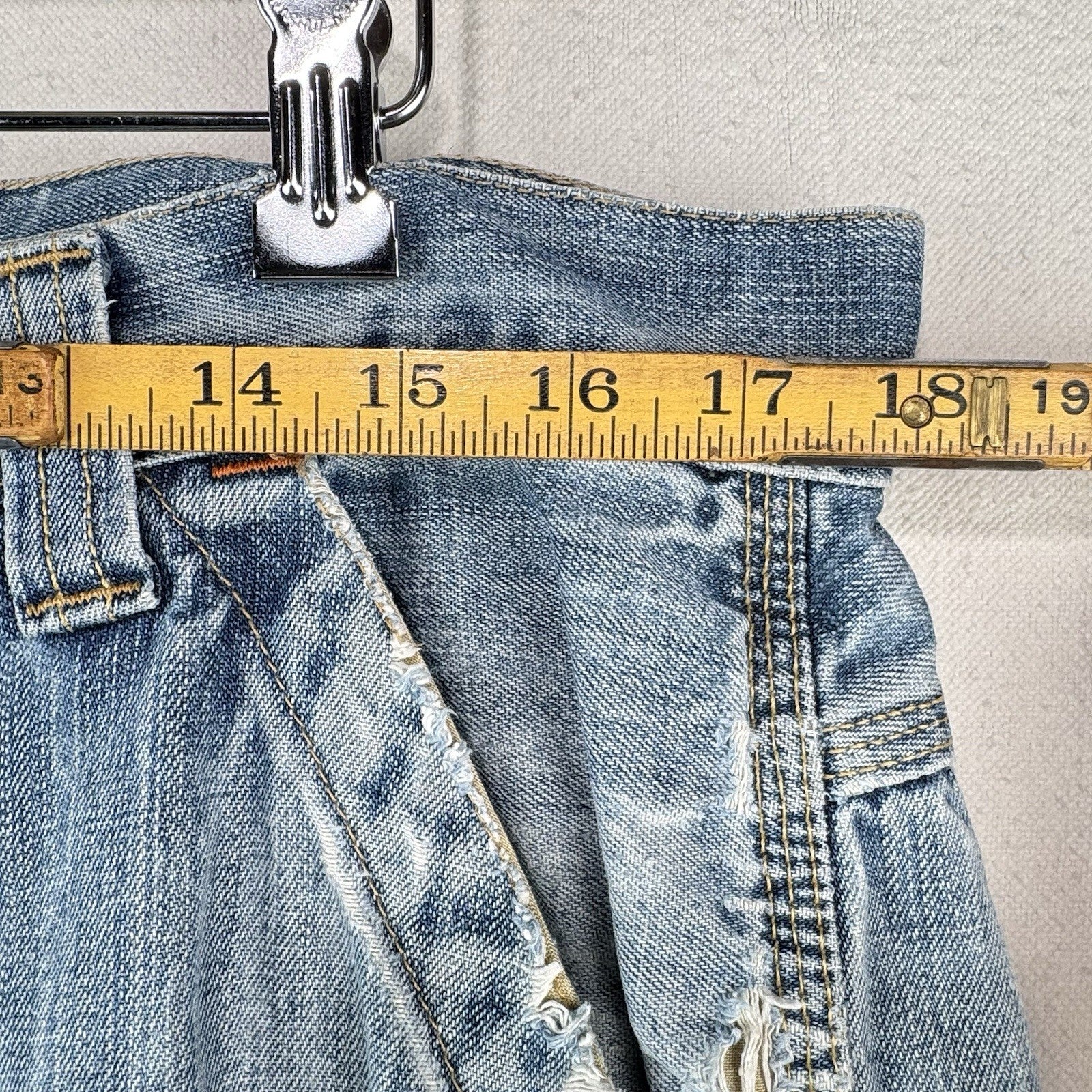 Vintage Ralph Lauren Polo Jeans Co Distressed Wyatt Carpenter Pants Mens 36x32