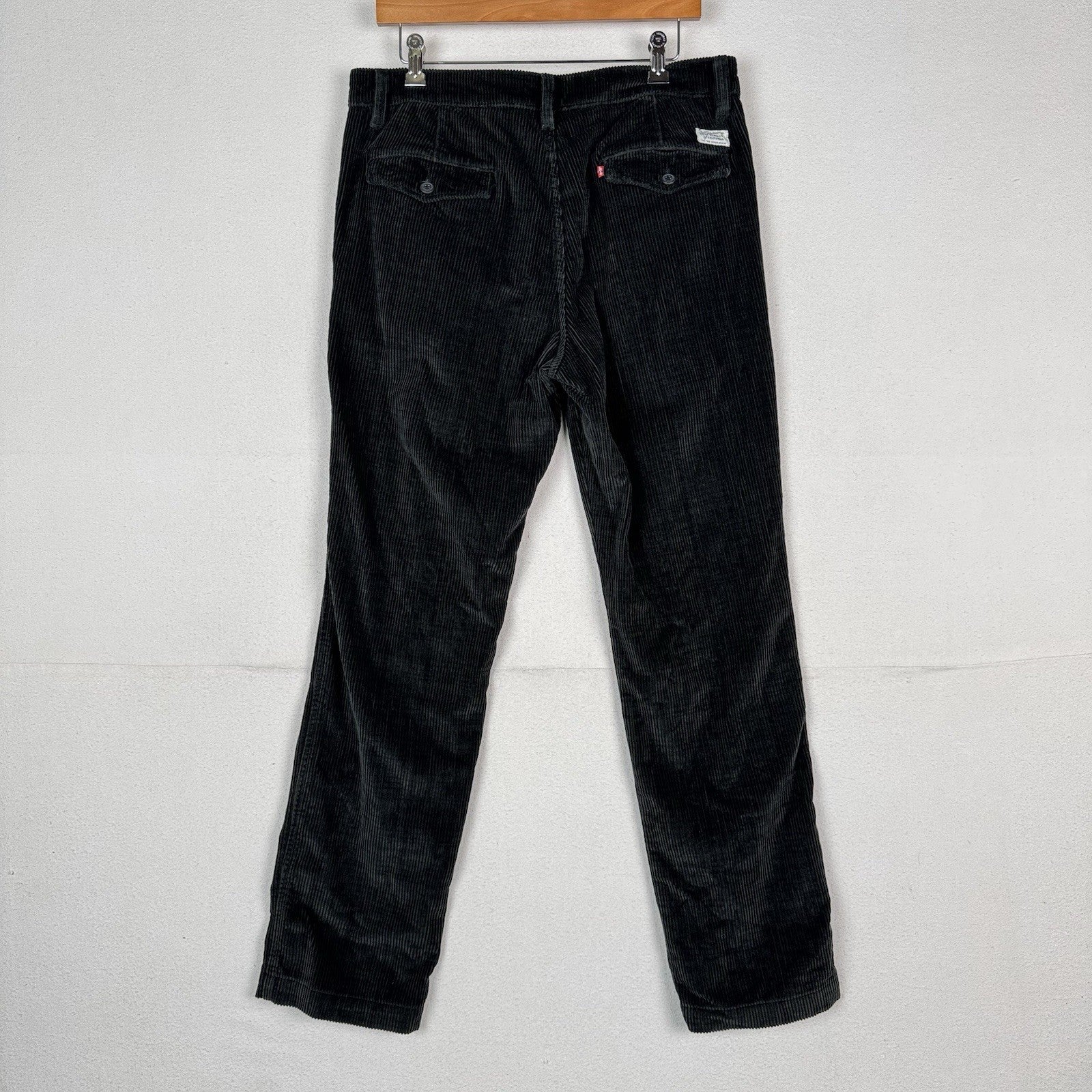 Levi's® Premium Men's XX Chino Authentic Straight Corduroy Pants *34x30 Black