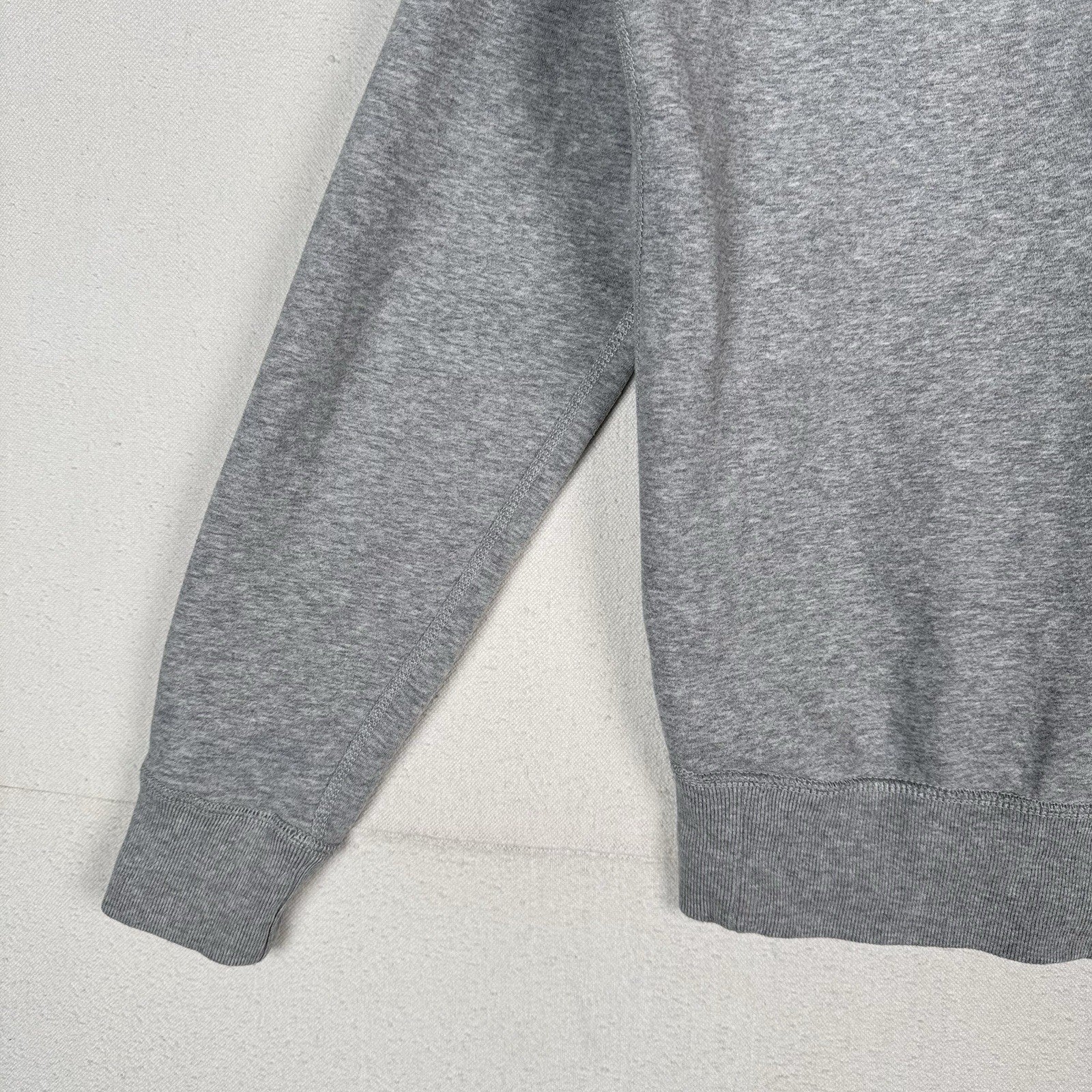 Polo Ralph Lauren Men’s Medium Jersey Shawl Collar Sweater Gray Button Zip