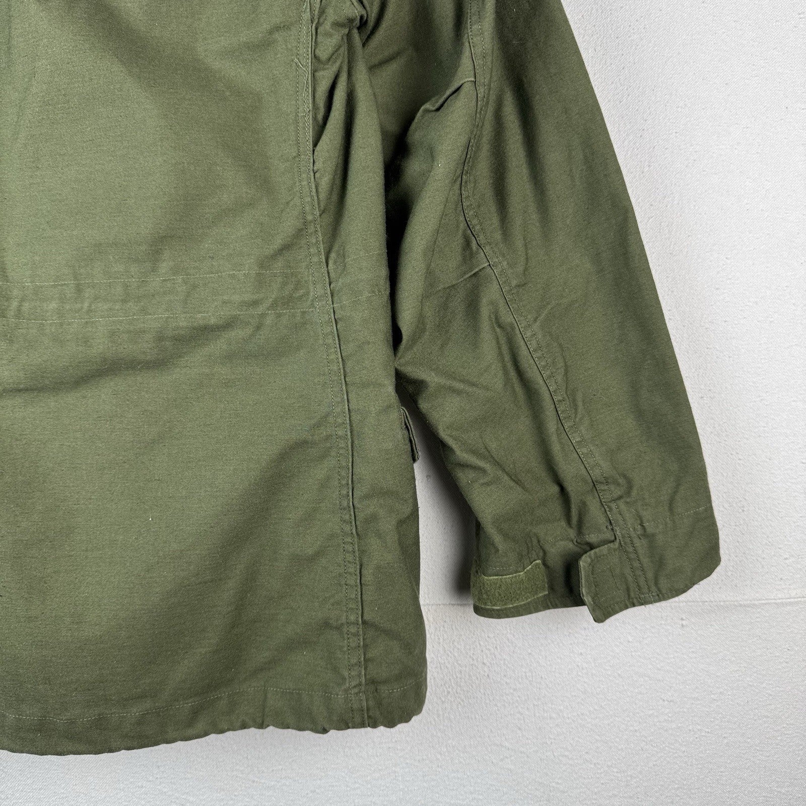 70’s Vtg Military Cold Weather Field Coat Jacket Size X-Small Regular OG-107