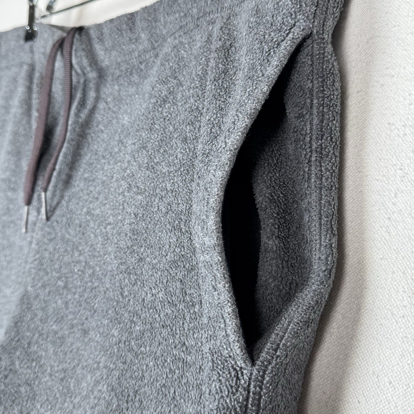 Nautica Men’s Fleece Sweatpants Gray Size Medium Pockets