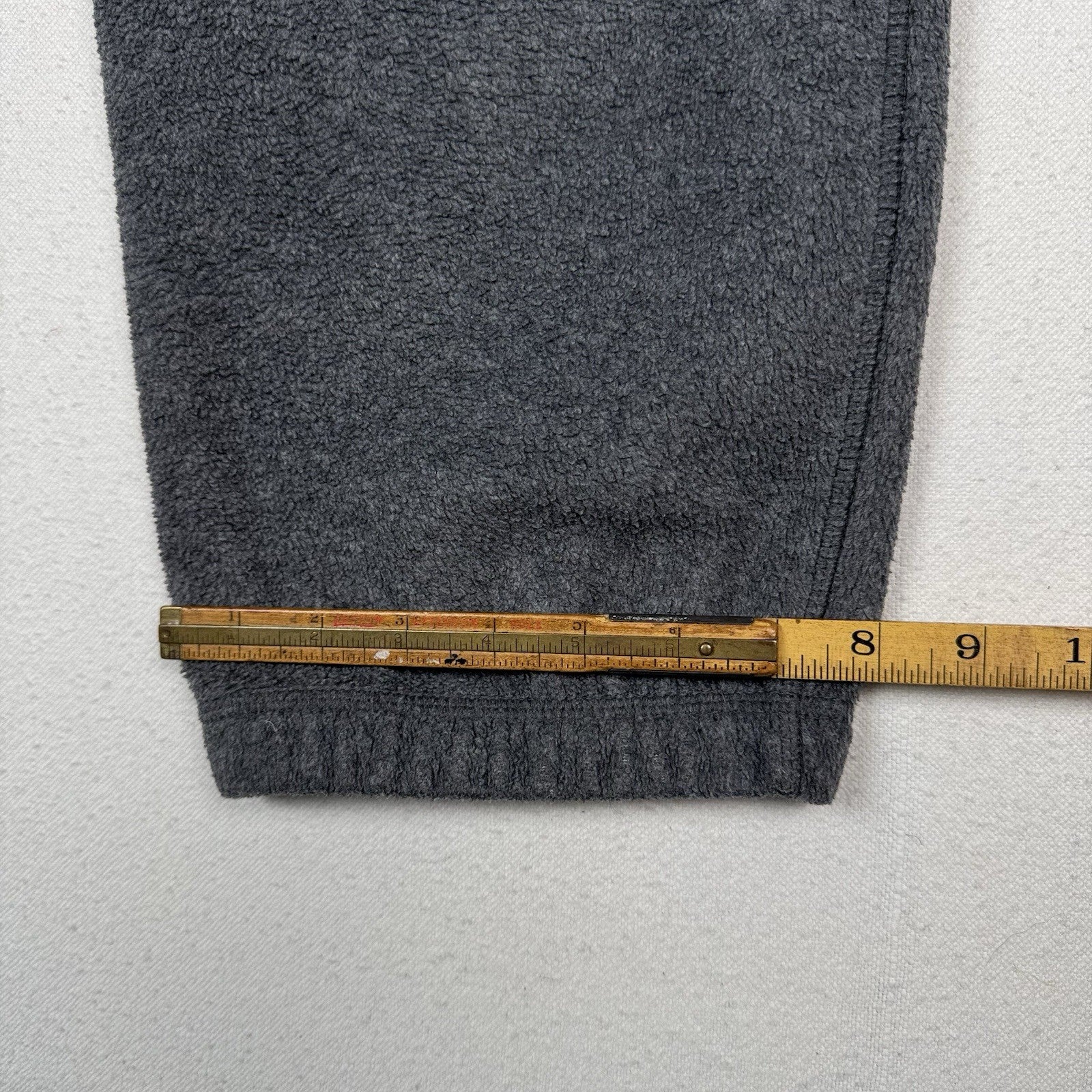 Nautica Men’s Fleece Sweatpants Gray Size Medium Pockets