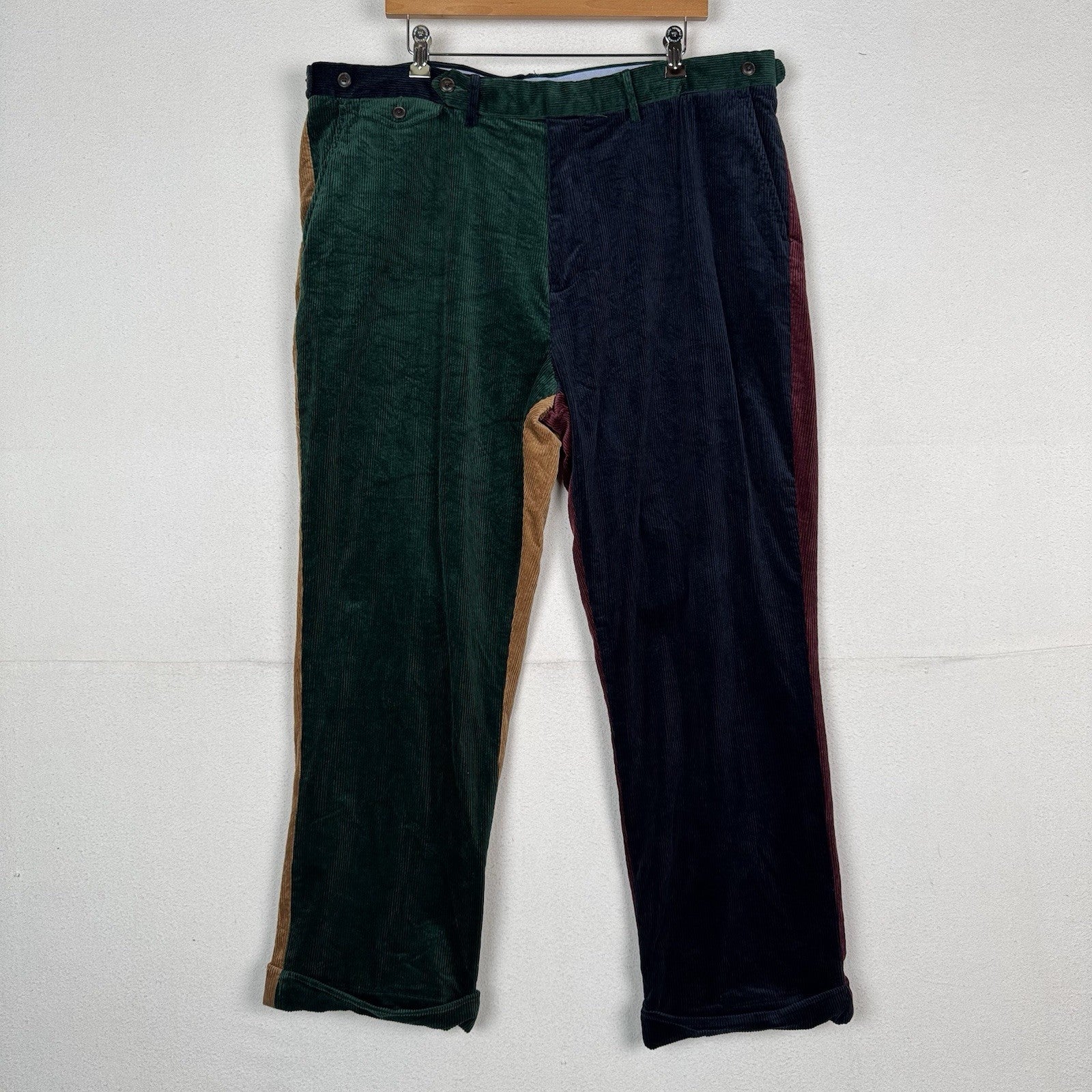 Polo Ralph Lauren Color-block Corduroy Pants Men’s 40x32 (Fits 40x28) Stretch