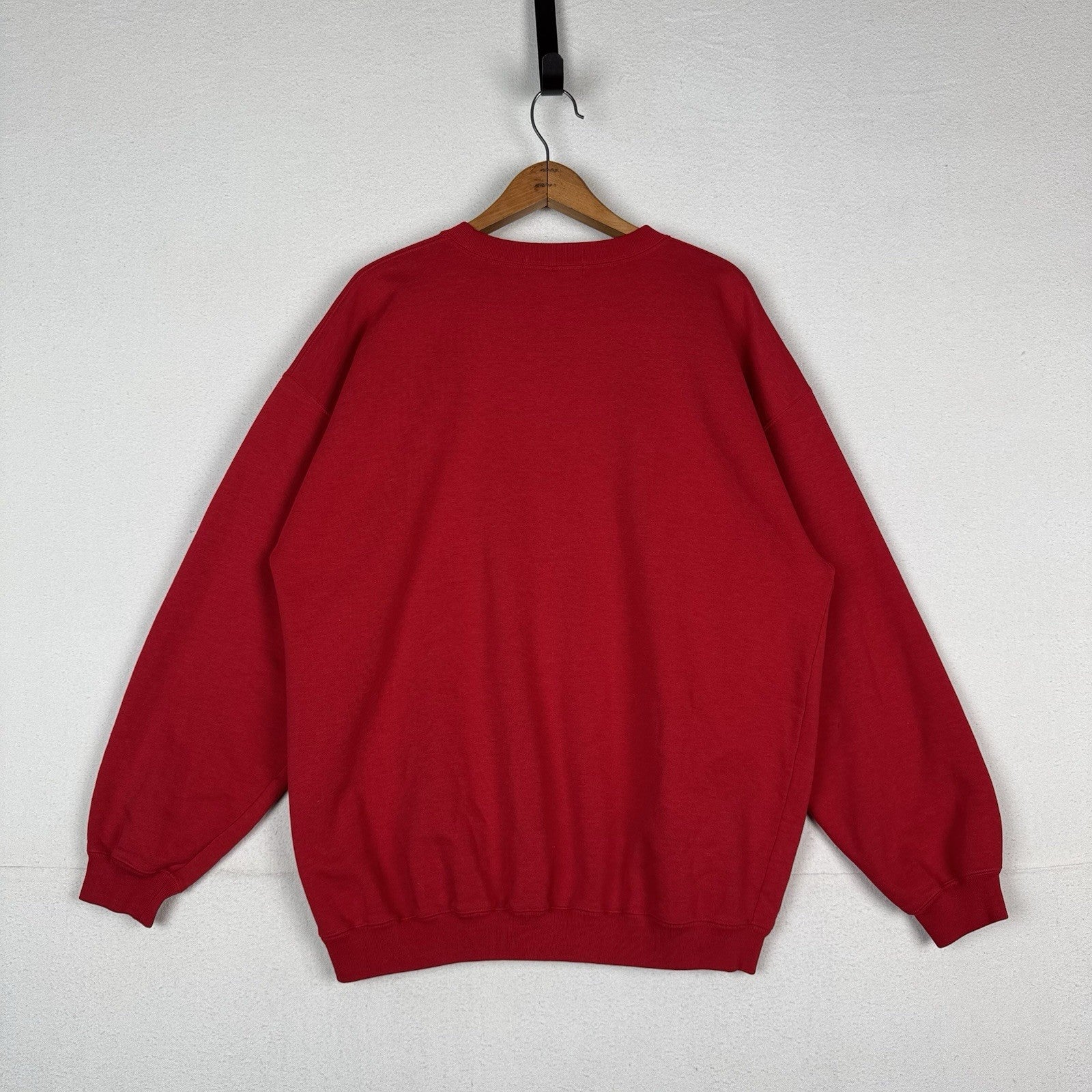 Vintage GAP Sport Sweatshirt XL Boxy Blank Red Pullover Classic 90s