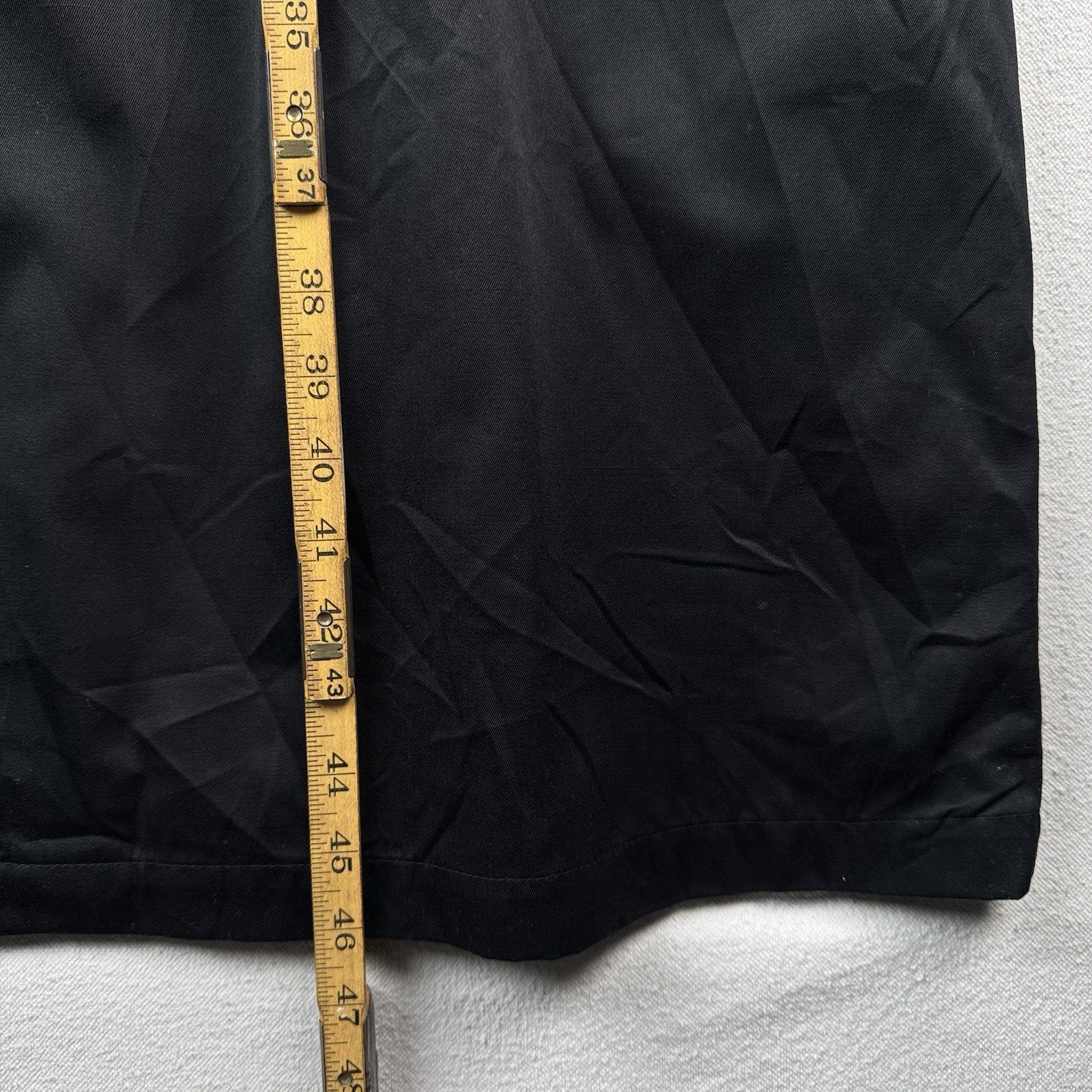 Ralph Lauren Black Trench Coat OverCoat Quilted Cotton Blend Lined Insulated 48R