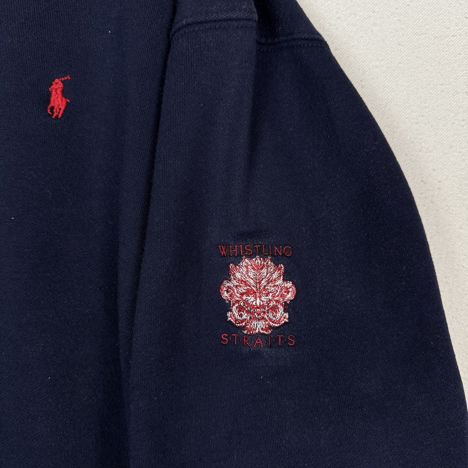 Vtg 90’s Polo Ralph Lauren Whistling Straits Blue Men’s L Crewneck Sweatshirt
