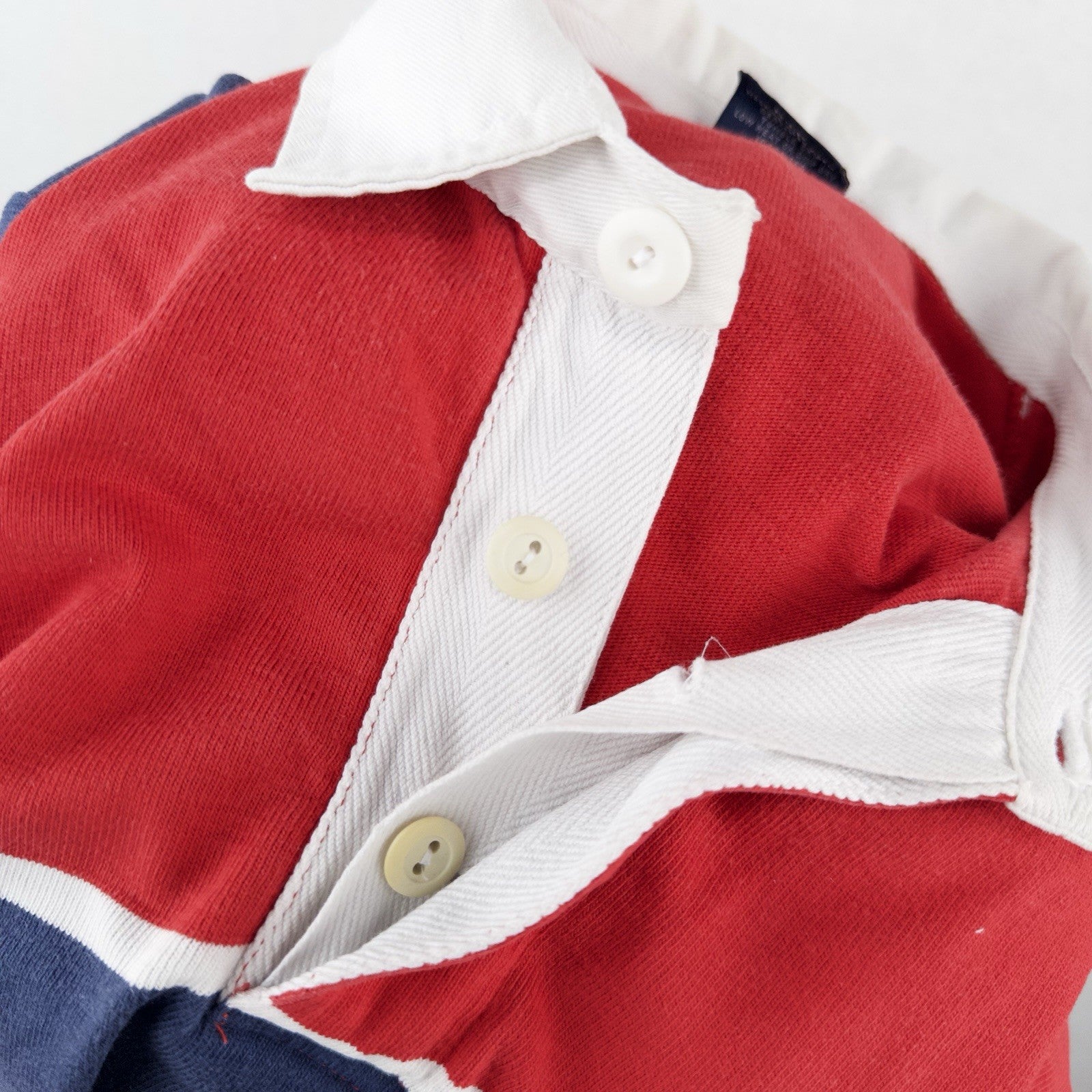 80’s Vtg Gant Rugger Rugby Shirt Men’s Medium Cotton Long Sleeve Polo USA