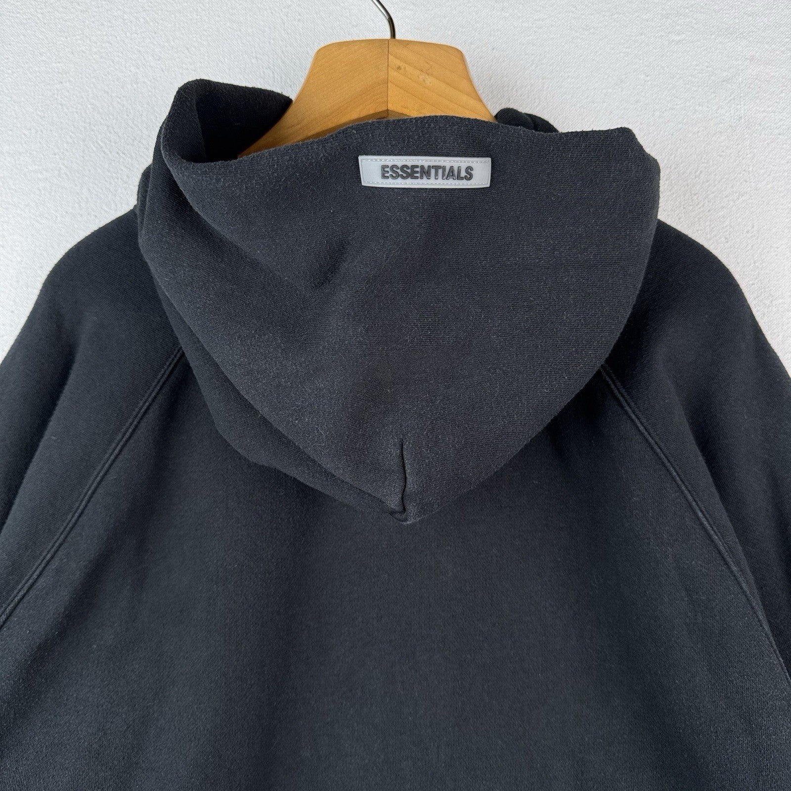 Essentials Fear of God Sweatsuit Mens Black Tracksuit Hoodie XL / Sweatpants 2XL