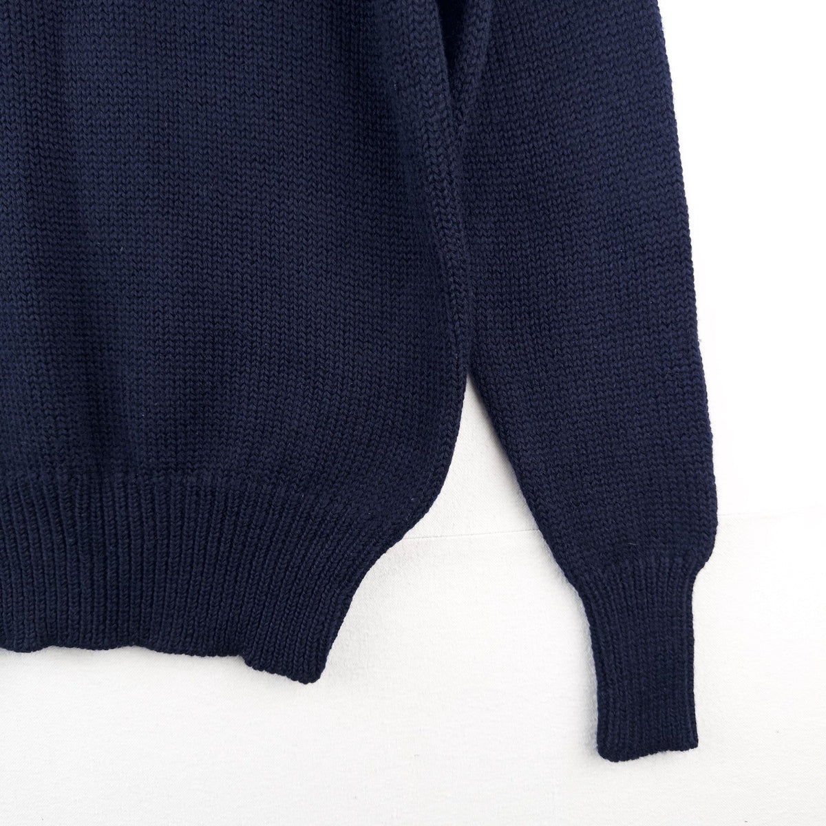 80’s Vtg Peterborough Row X Bloomingdales Boat Neck Wool Heavy Blue Sweater L