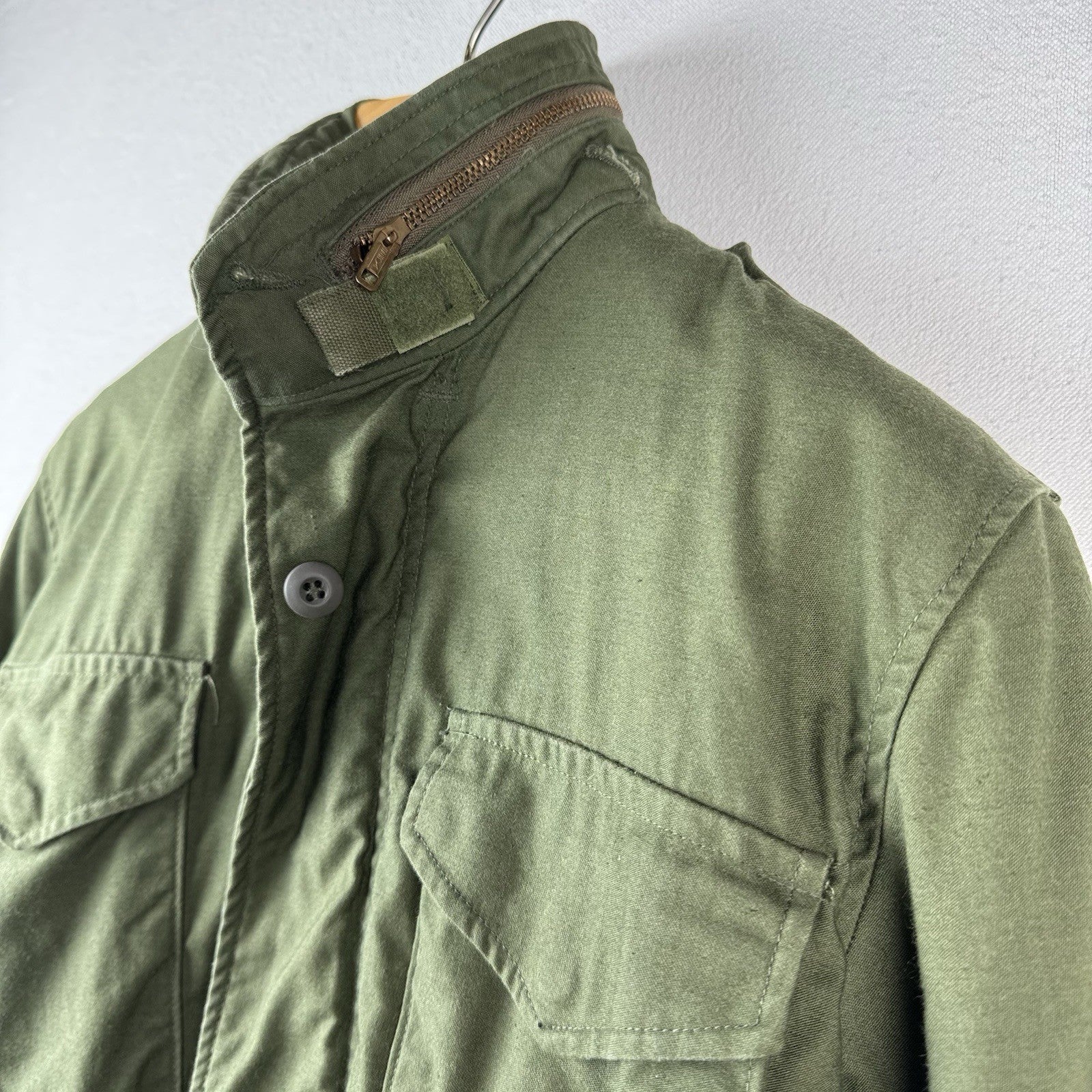 70’s Vtg Military Cold Weather Field Coat Jacket Size X-Small Regular OG-107