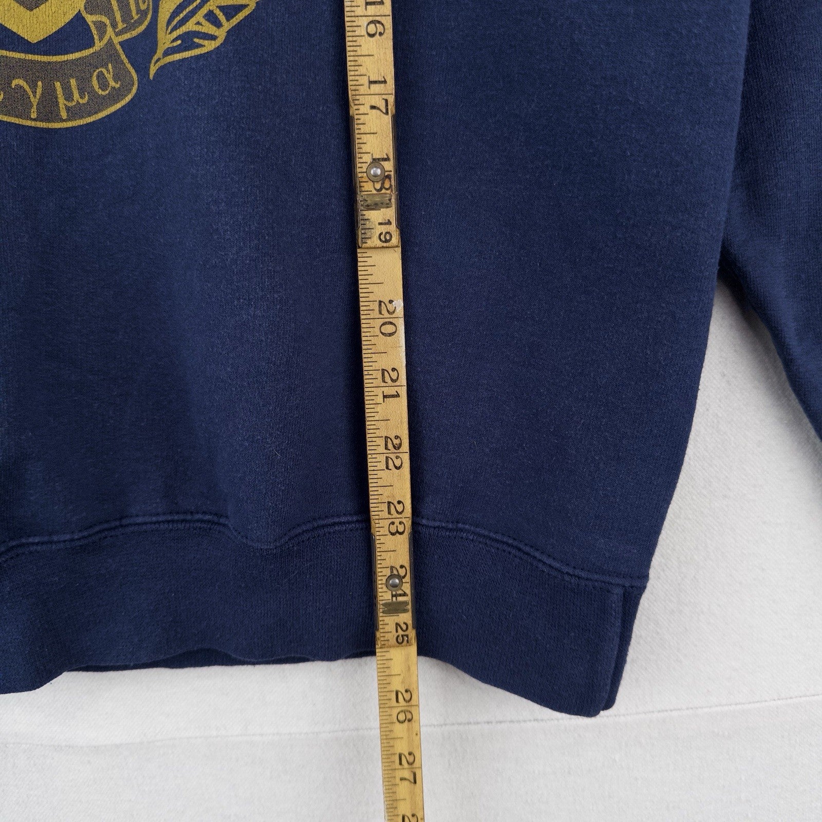 90’s Vtg Phi Sigma Pi Fraternity Sweatshirt Crewneck Men’s Small Navy Blue