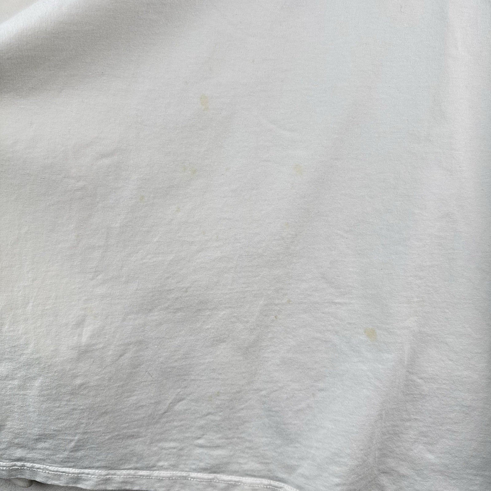 Vtg Polo Ralph Lauren White Rugby Shirt Big Pony 4XB Jockey Club Crest Quilted
