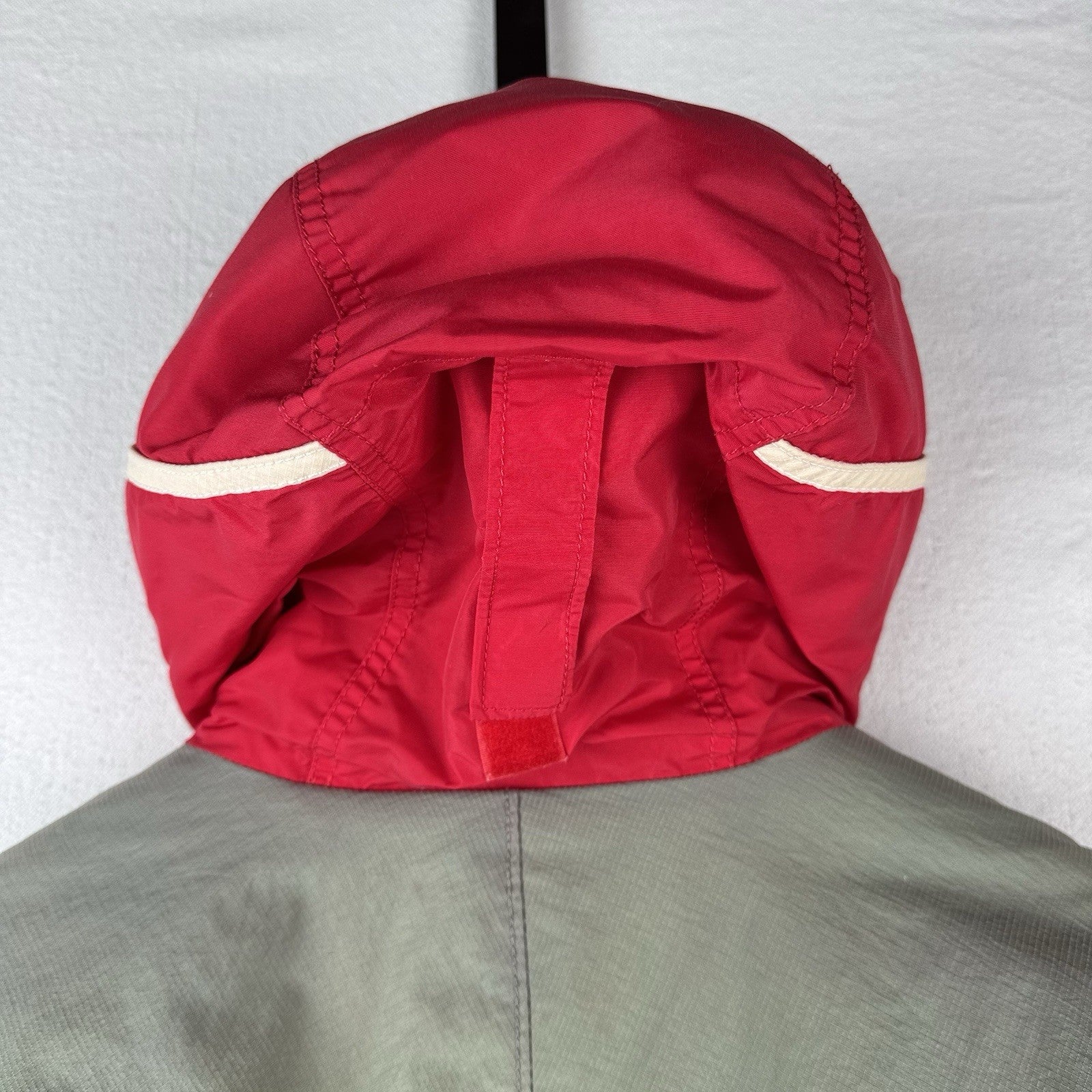 90’s Vtg Columbia Sportswear Portland Women's Large Red Hooded Parka Jacket Coat