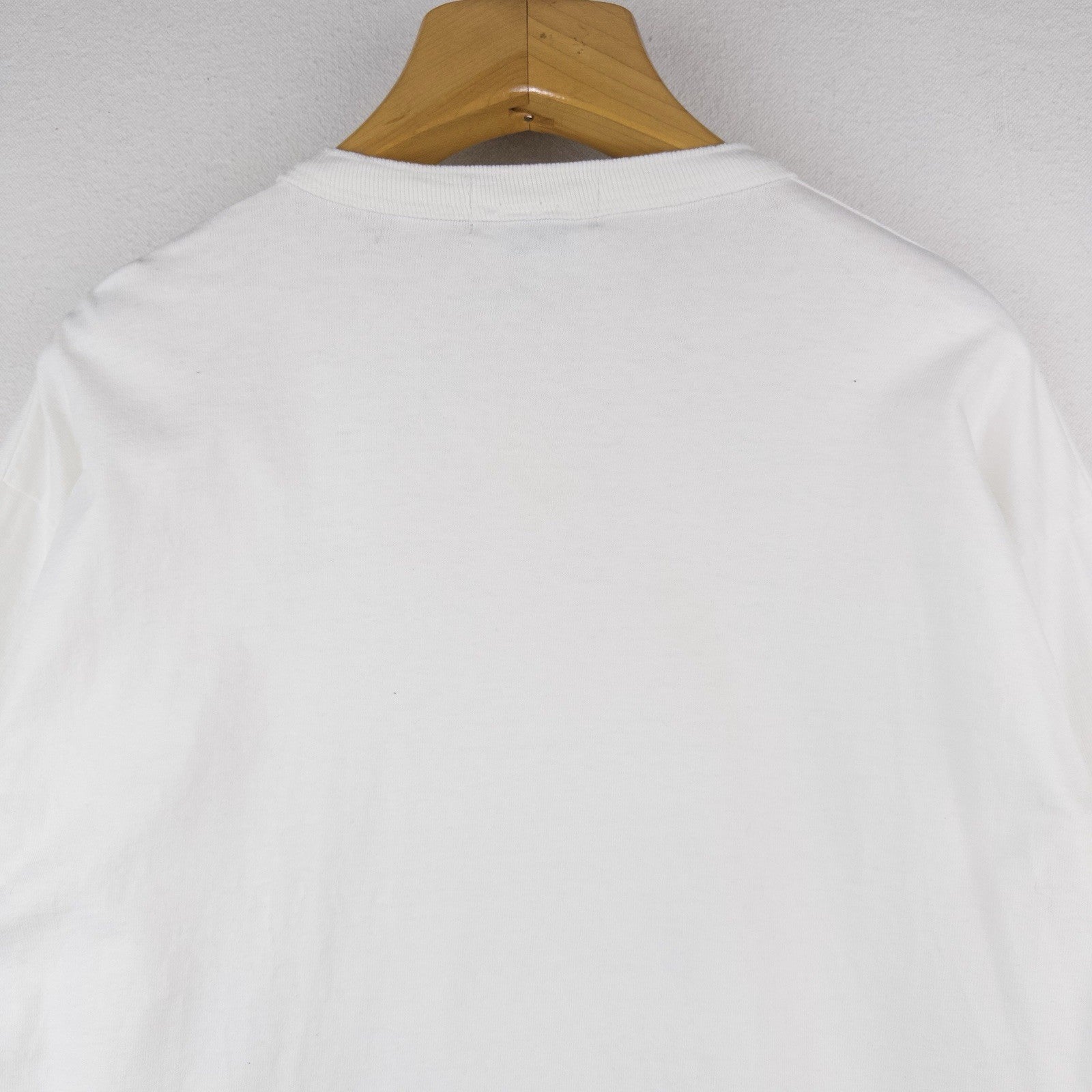 80’s Vtg Polo Ralph Lauren Henley Shirt Men’s L White Long Sleeve Made In USA