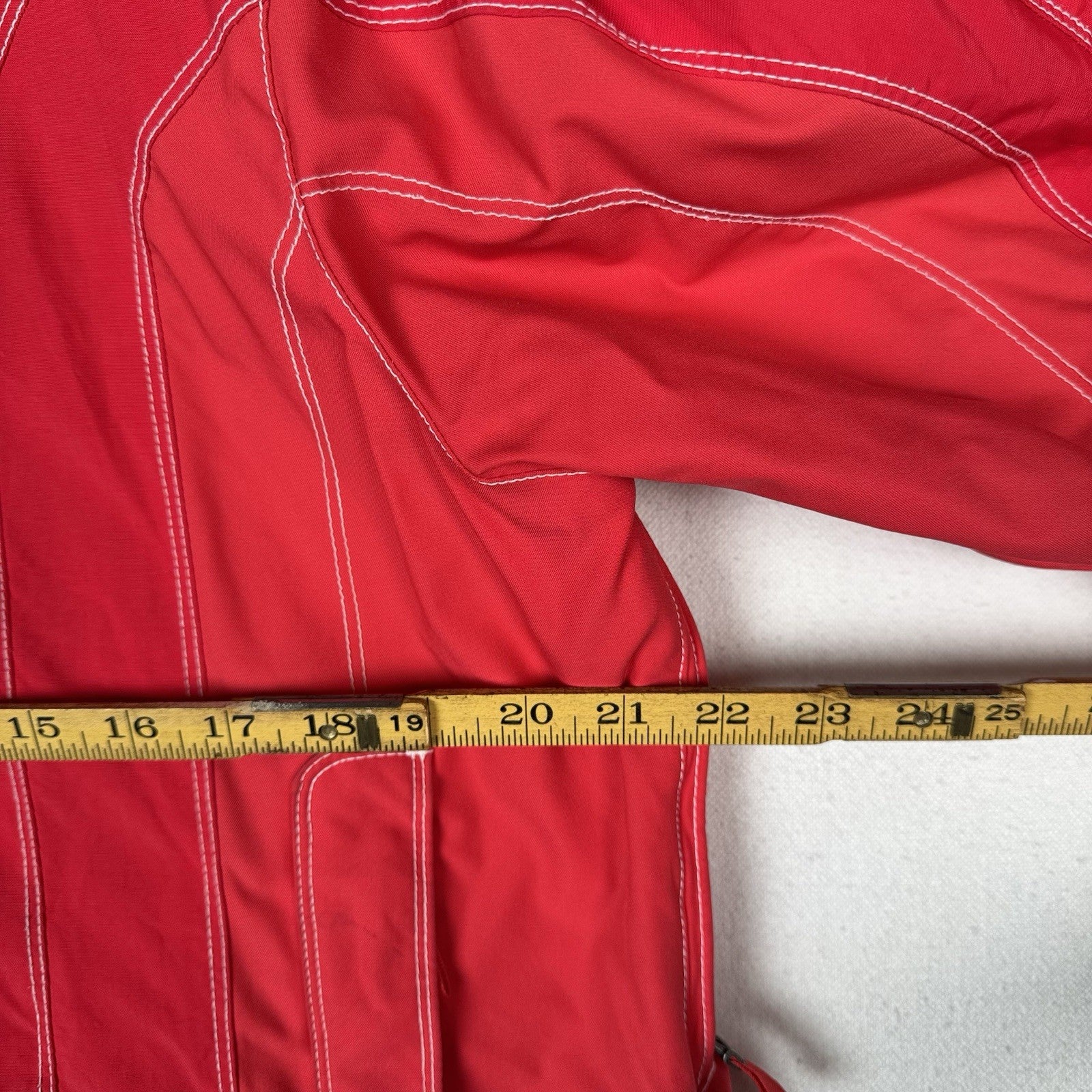 Vintage American Eagle Outfitters Performance Zip Hood Ski Jacket Adult XL Red