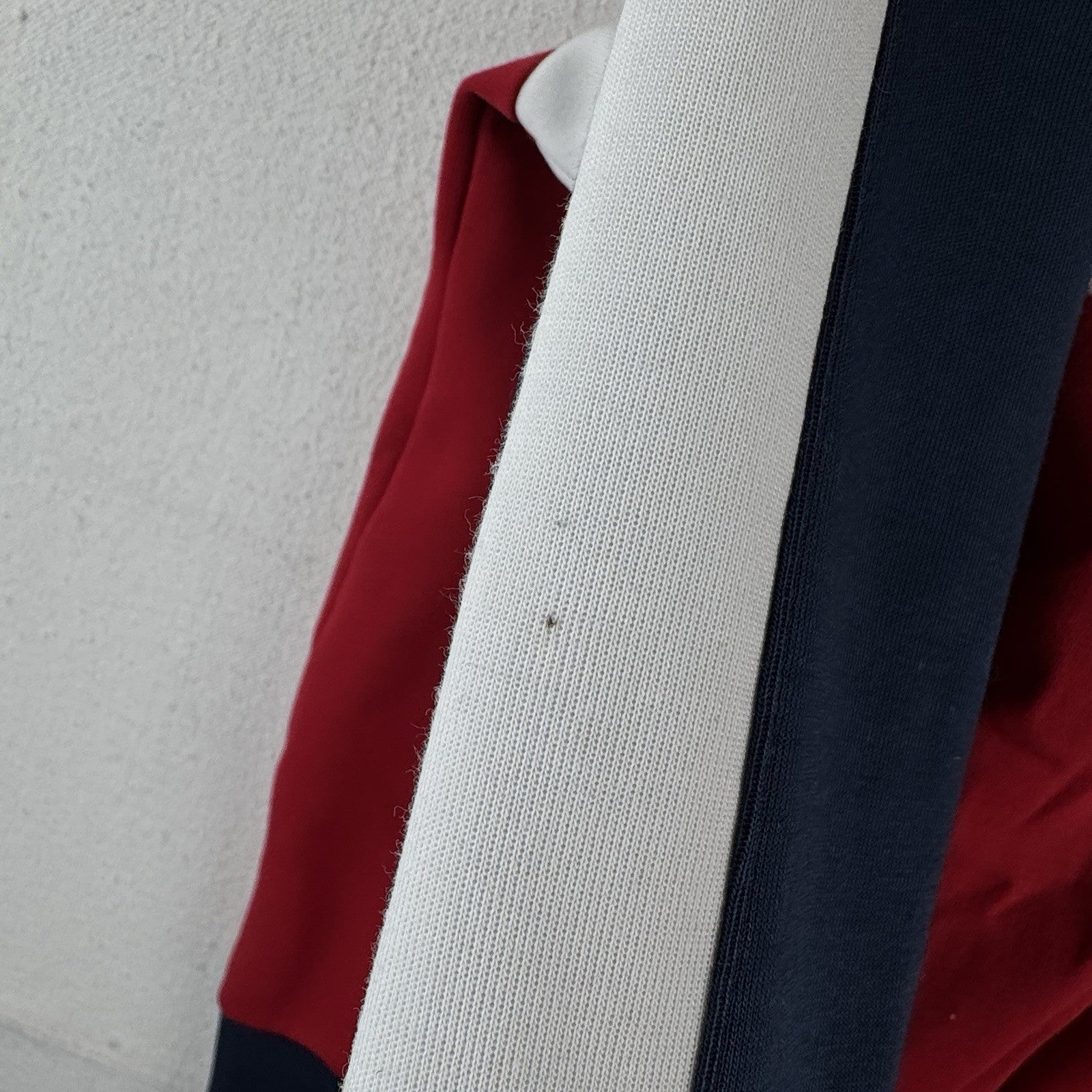 Polo Ralph Lauren Men's L Full Zip Red White Blue USA Flag Track Jacket Big Pony