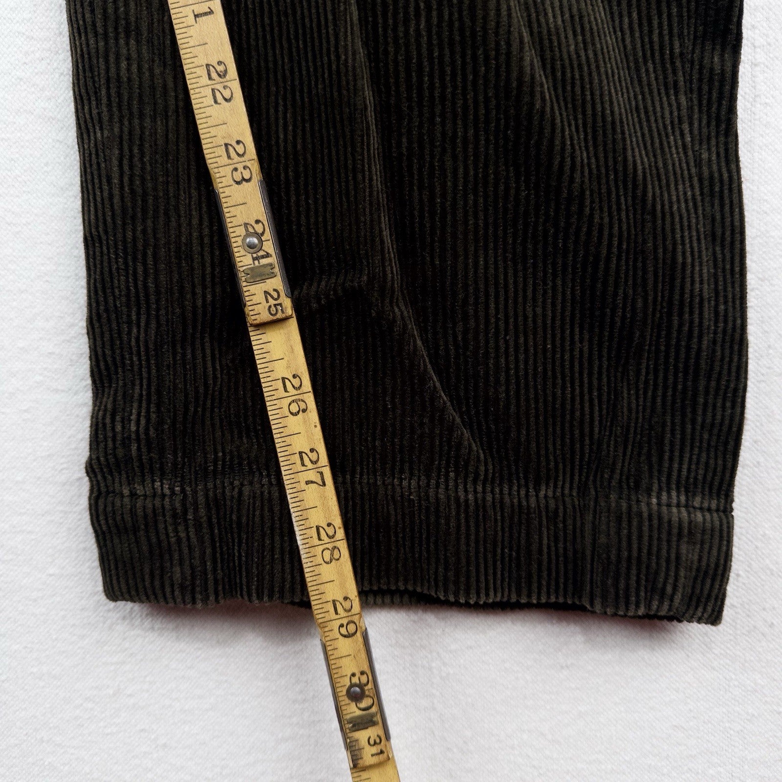 90’s Vtg Polo Ralph Lauren Corduroy Pant Mens 40x30 Brown Wide Wale